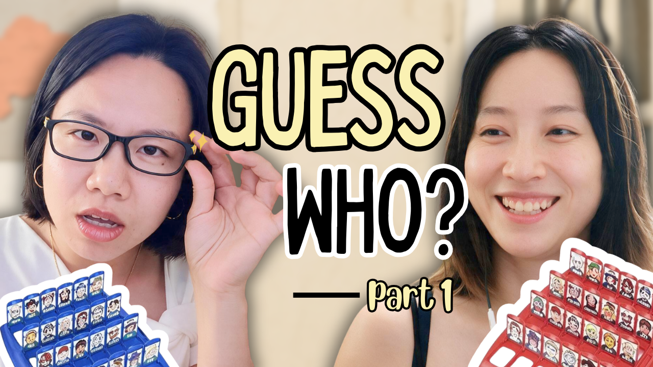 A guessing game | We played GUESS WHO together! | Super Beginner