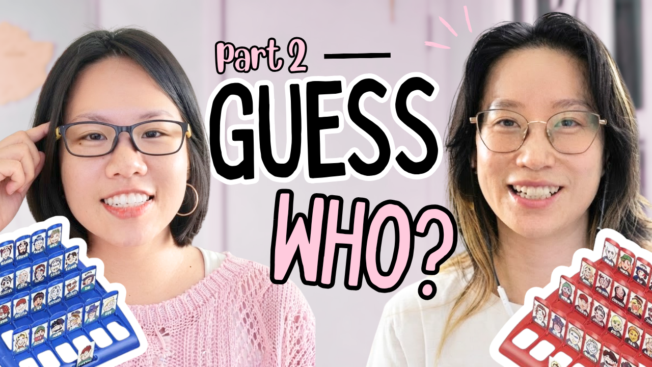 A guessing game | We played GUESS WHO together!