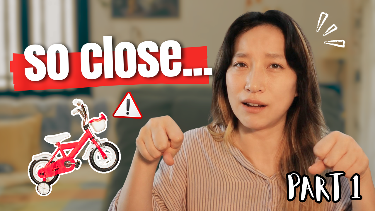 I almost died... (part 1) riding a bike | Super Beginner