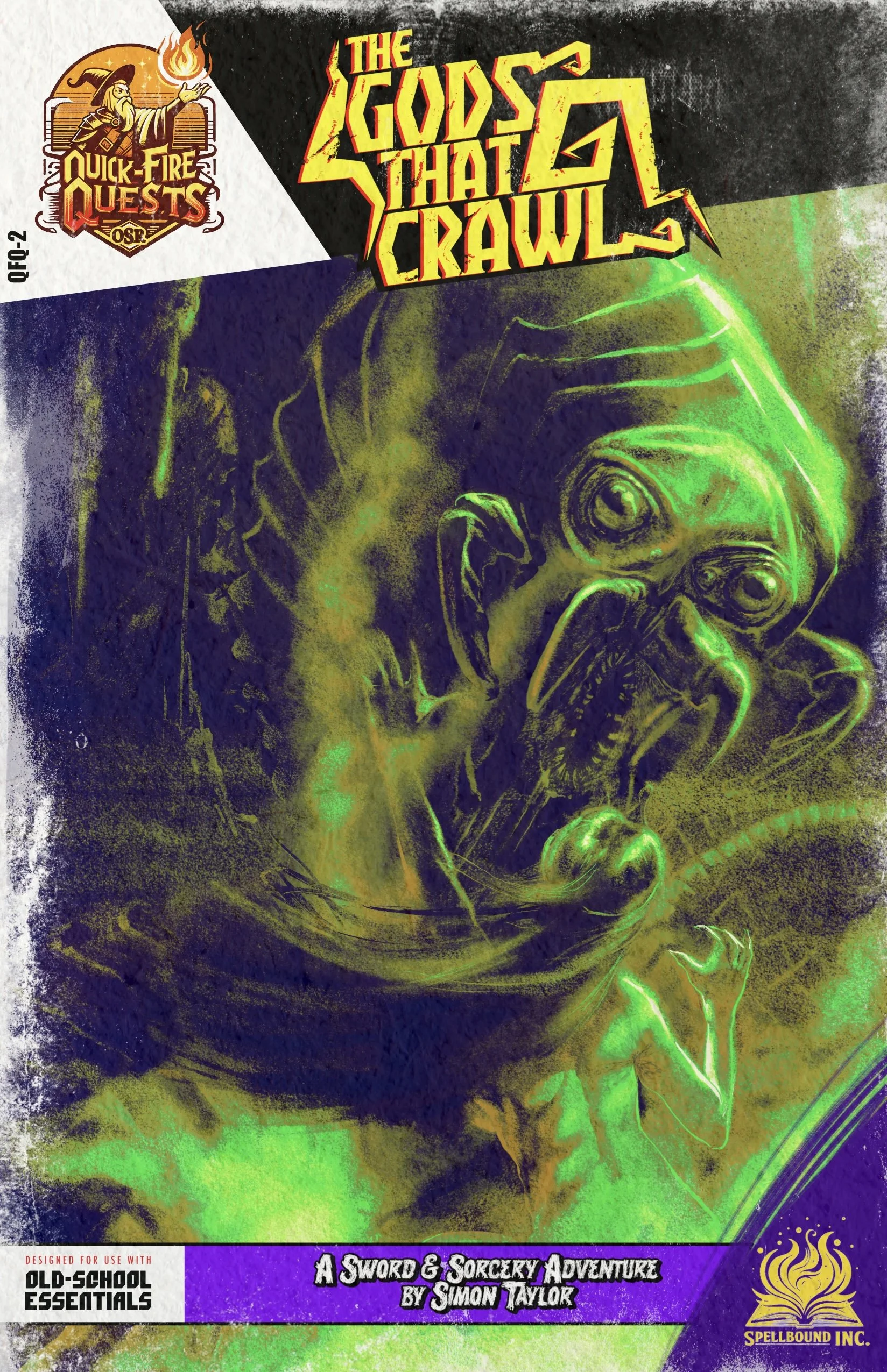 The Gods That Crawl - Old School Essentials Adventure (PRINT & PDF)