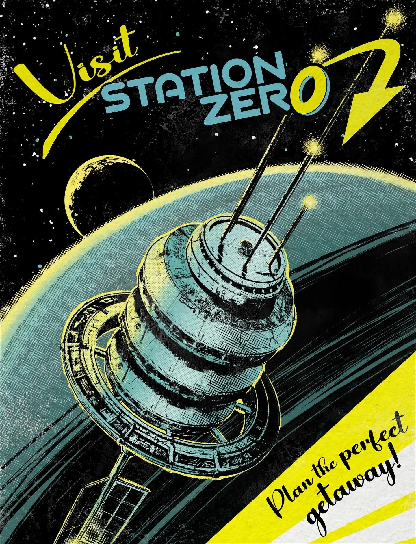 Station Zero Poster (A4)