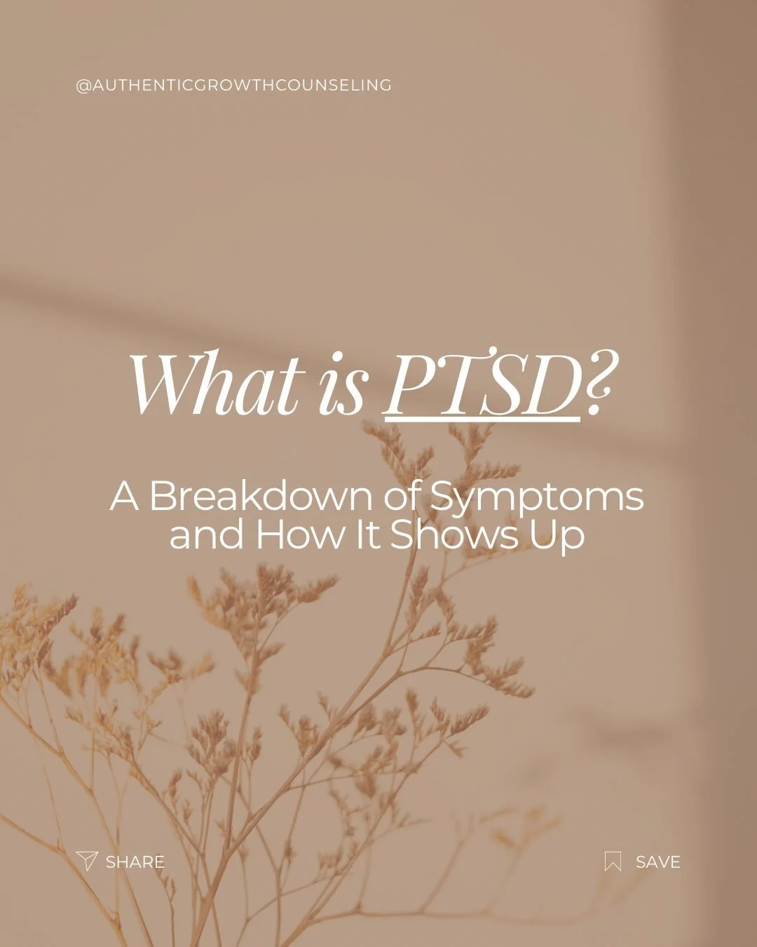 PTSD doesn&rsquo;t always look the way people expect.

It&rsquo;s not just flashbacks or something that happens after extreme events.
For many people, it shows up in quieter ways, in the body, in relationships, in moments that feel overwhelming witho