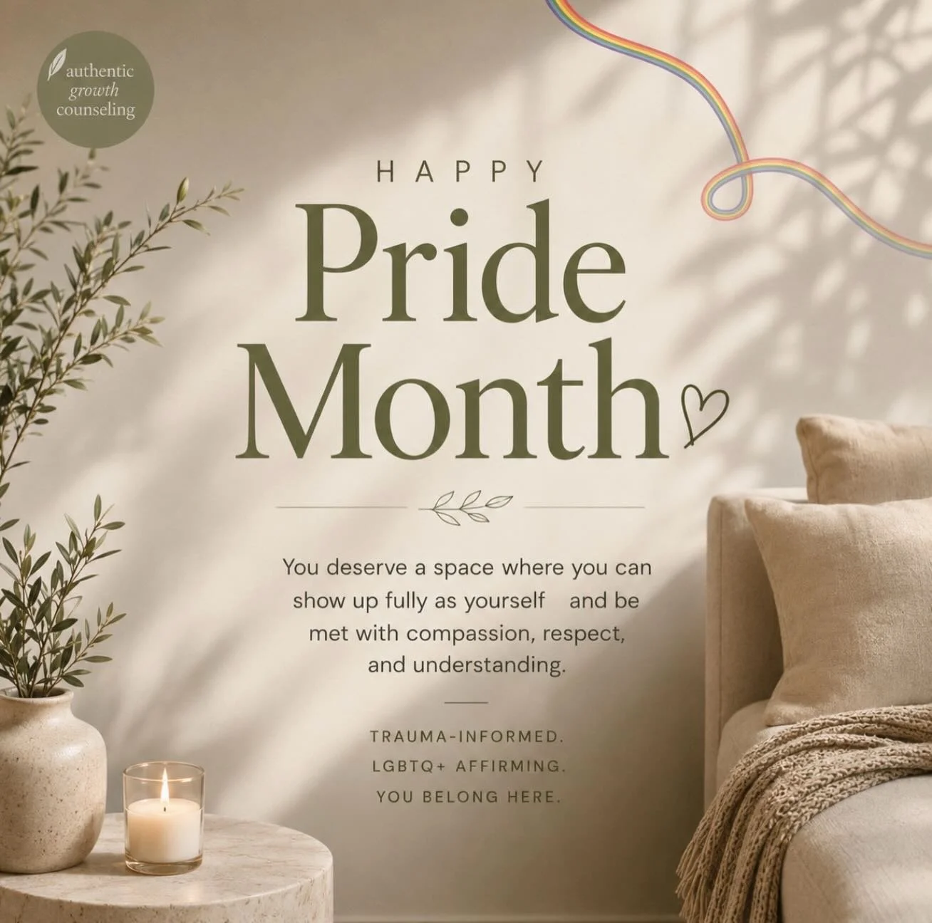 Healing isn&rsquo;t becoming someone else.

For many LGBTQ+ individuals, healing begins with unlearning the belief that parts of themselves must be hidden to be accepted, loved, or safe.

Trauma isn&rsquo;t always a single event. Sometimes it looks l