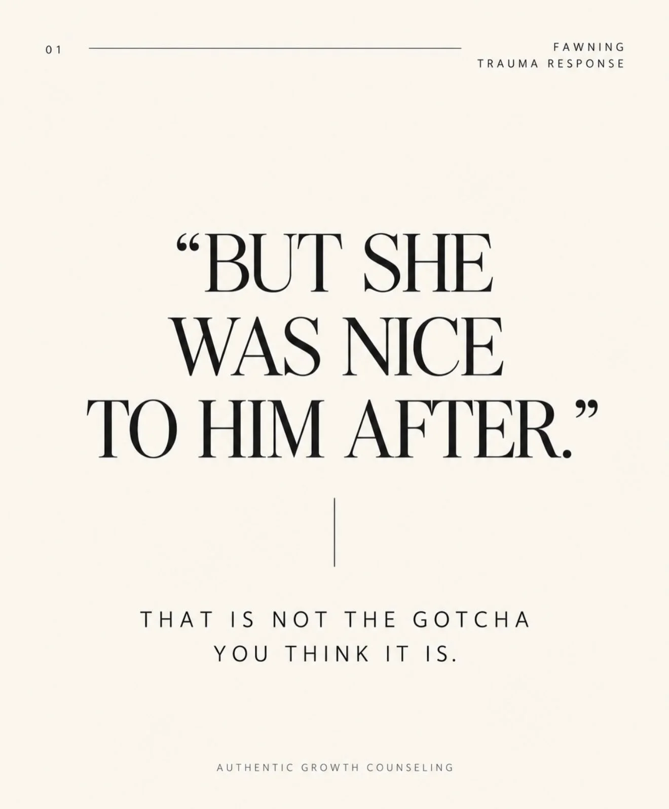 I&rsquo;ve been seeing a lot of conversation about how a survivor &ldquo;should&rdquo; behave after sexual violence, especially when there is continued communication, kindness, affection, or even contact with the person who allegedly harmed them. And