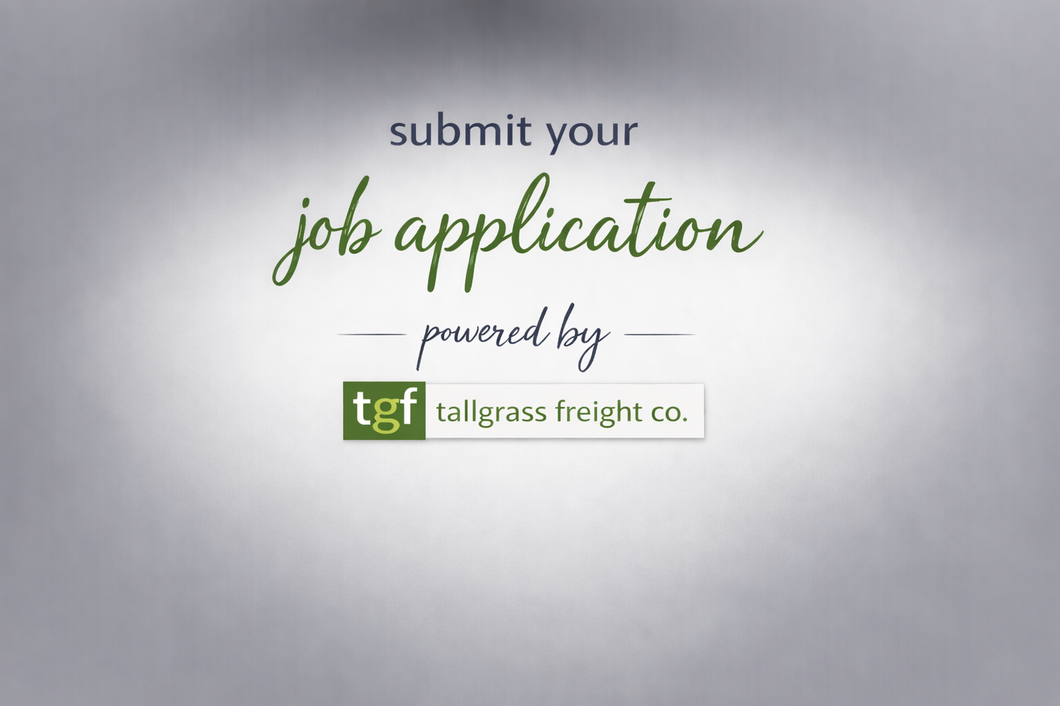 Apply for a job banner