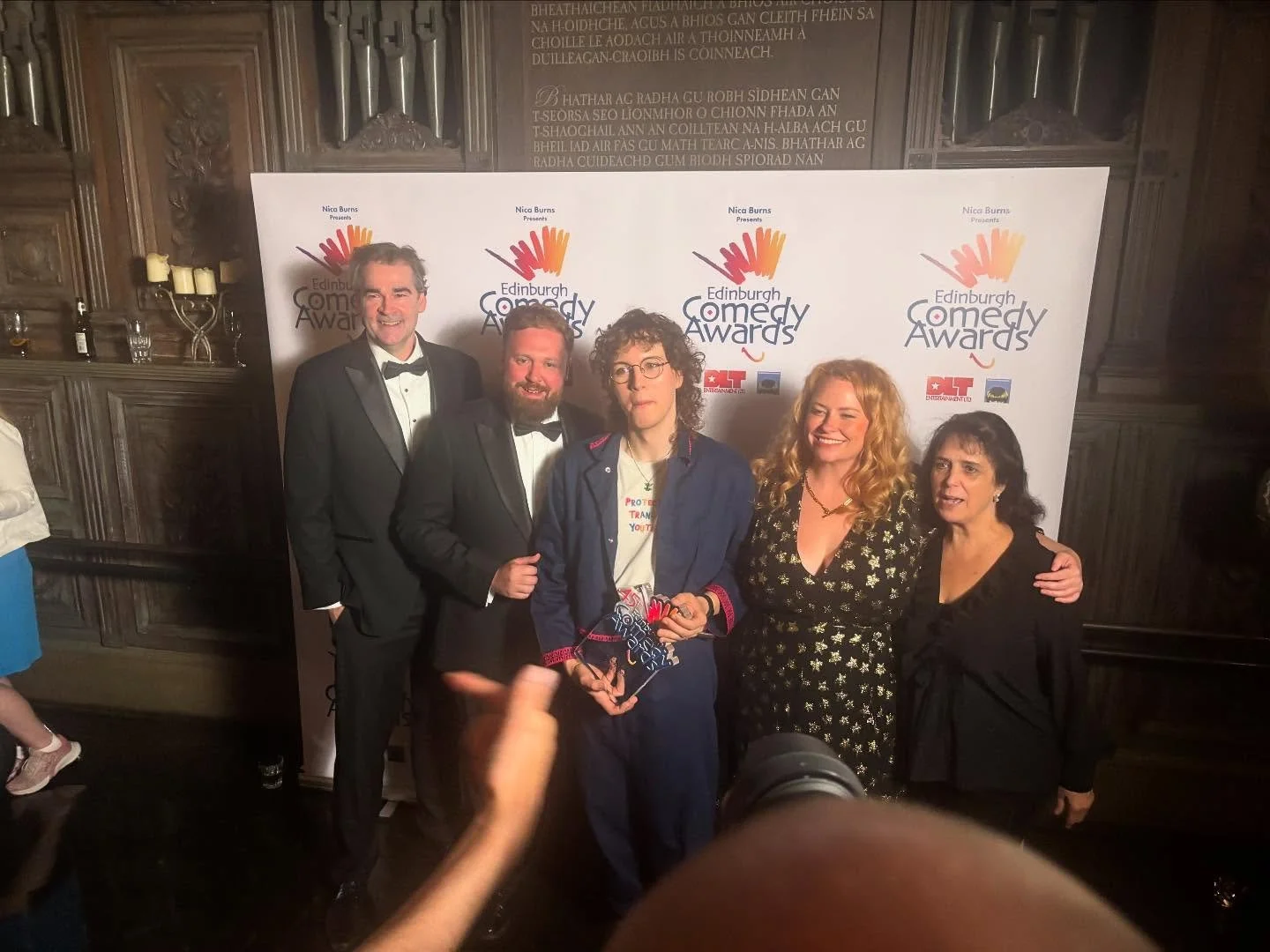 What a day! A joy to work with @samnicoresti again! Team photo coming soon but meanwhile big love to all @ebdonmgt @impatientproductions @thepleasance &amp; @edcomedyawards