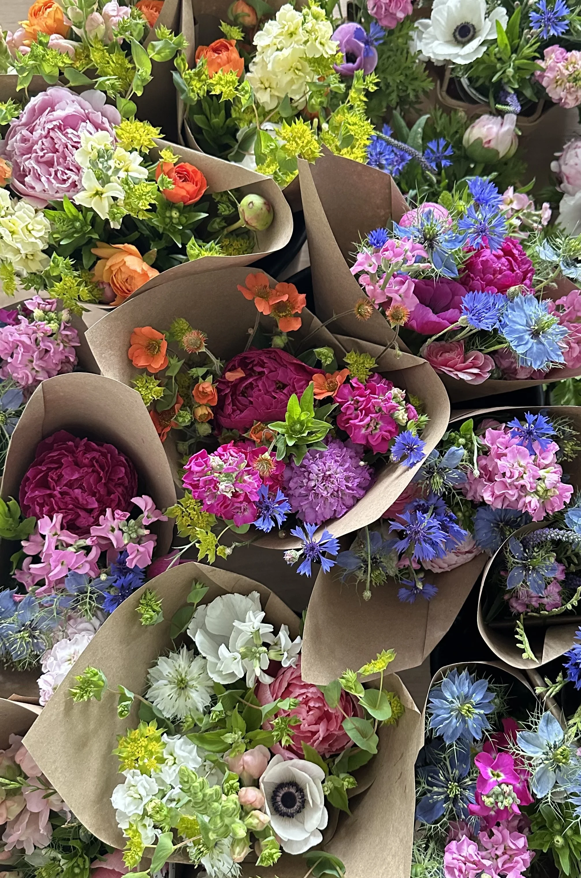 Spring Flower CSA - 6 weeks of Farm-Grown Premium Bouquets