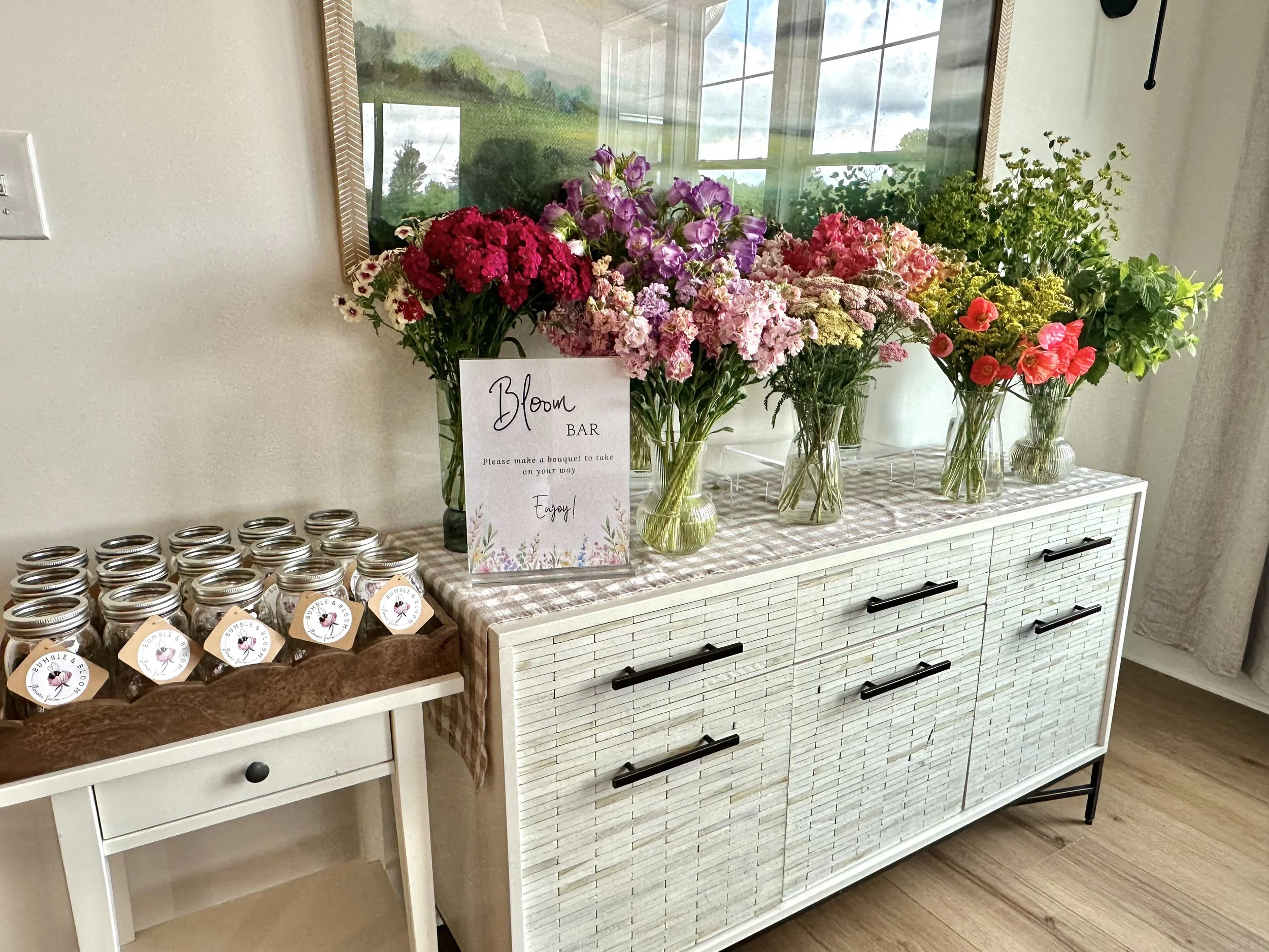 Bumble & Bloom DIY Flower Bar