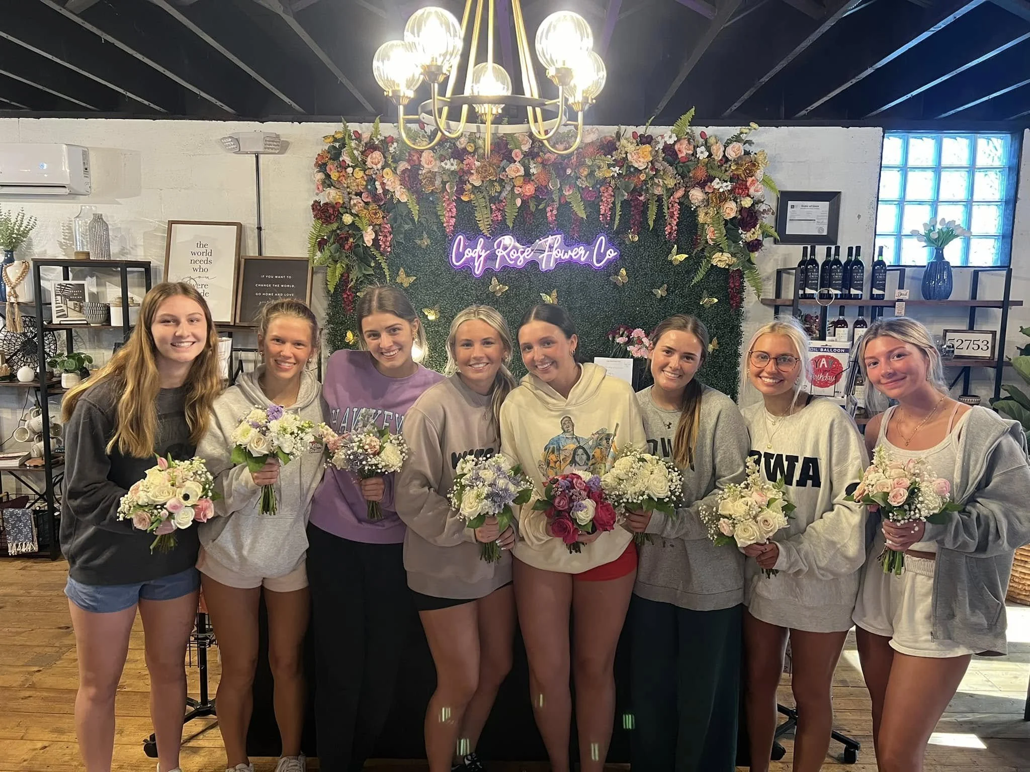 prom bouquet party