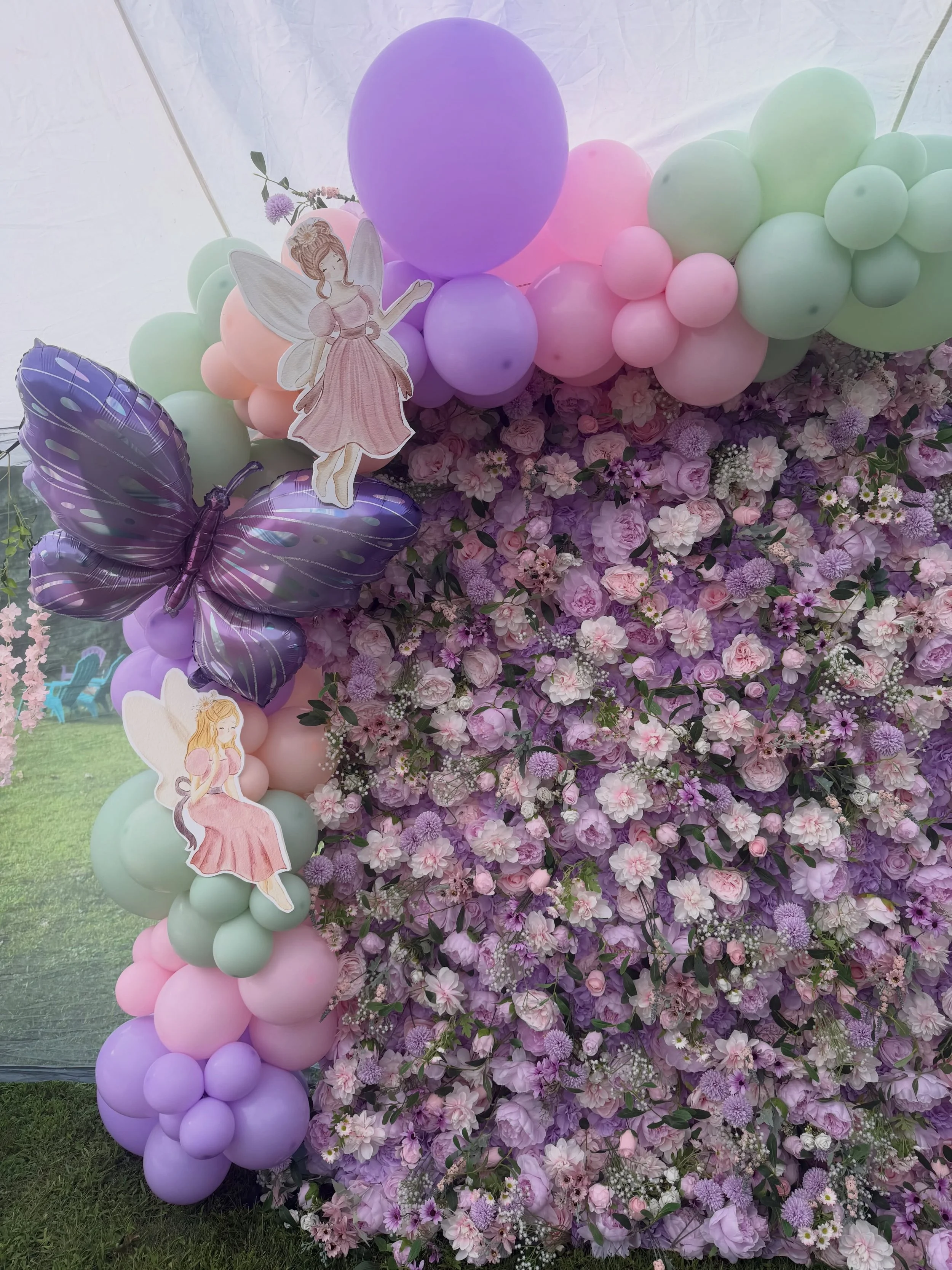 It's the little details that turn a backyard party into something much more fancy 💜