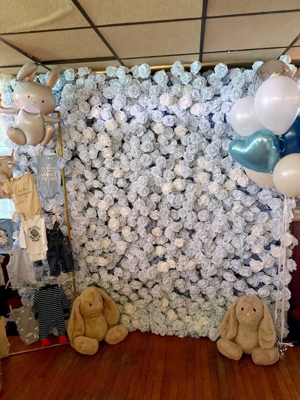 Yesterday's baby shower! 🩵