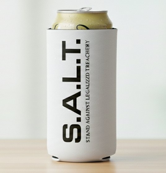 S.A.L.T.  Can Koozie