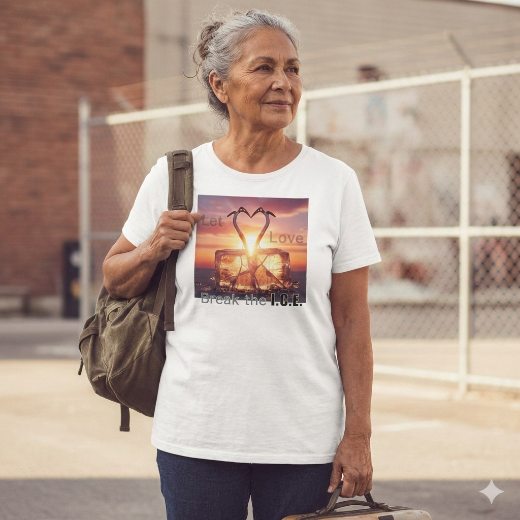 Love Breaks Ice  T-Shirt