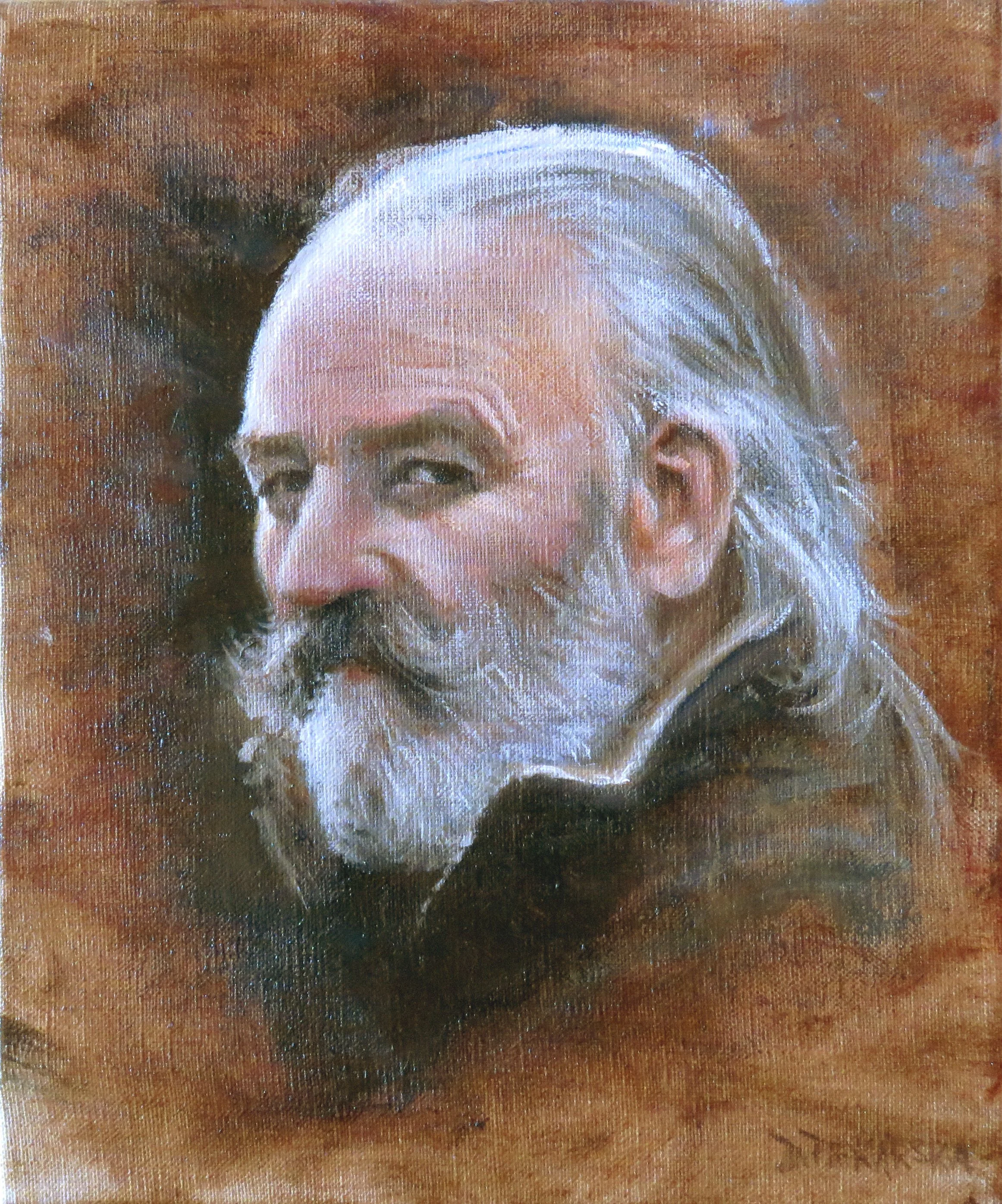 Ger, 2023, 25x30cm, oil on canvas