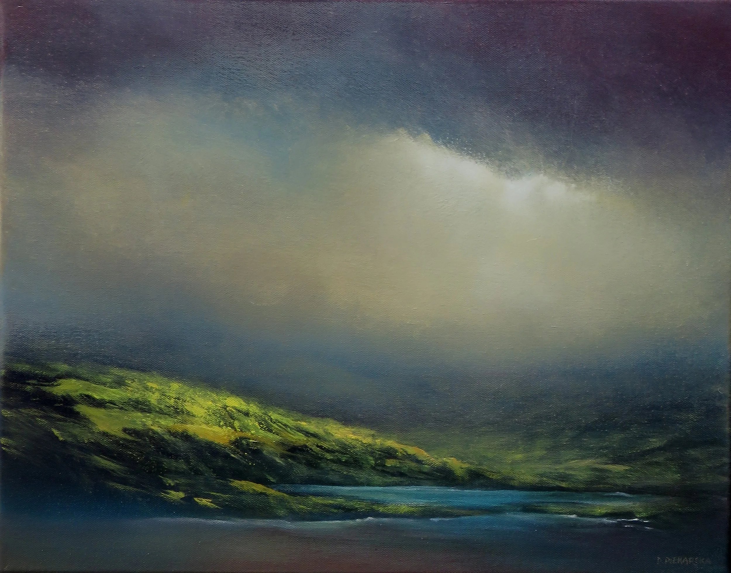 Springtime in Kerry, 2025, 40x50cm, oil on canvas (private collection)