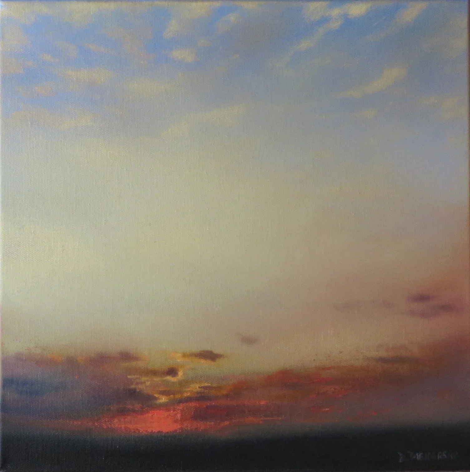 Morning Mood, 2021, 30x30cm, oil on canvas (private collection)