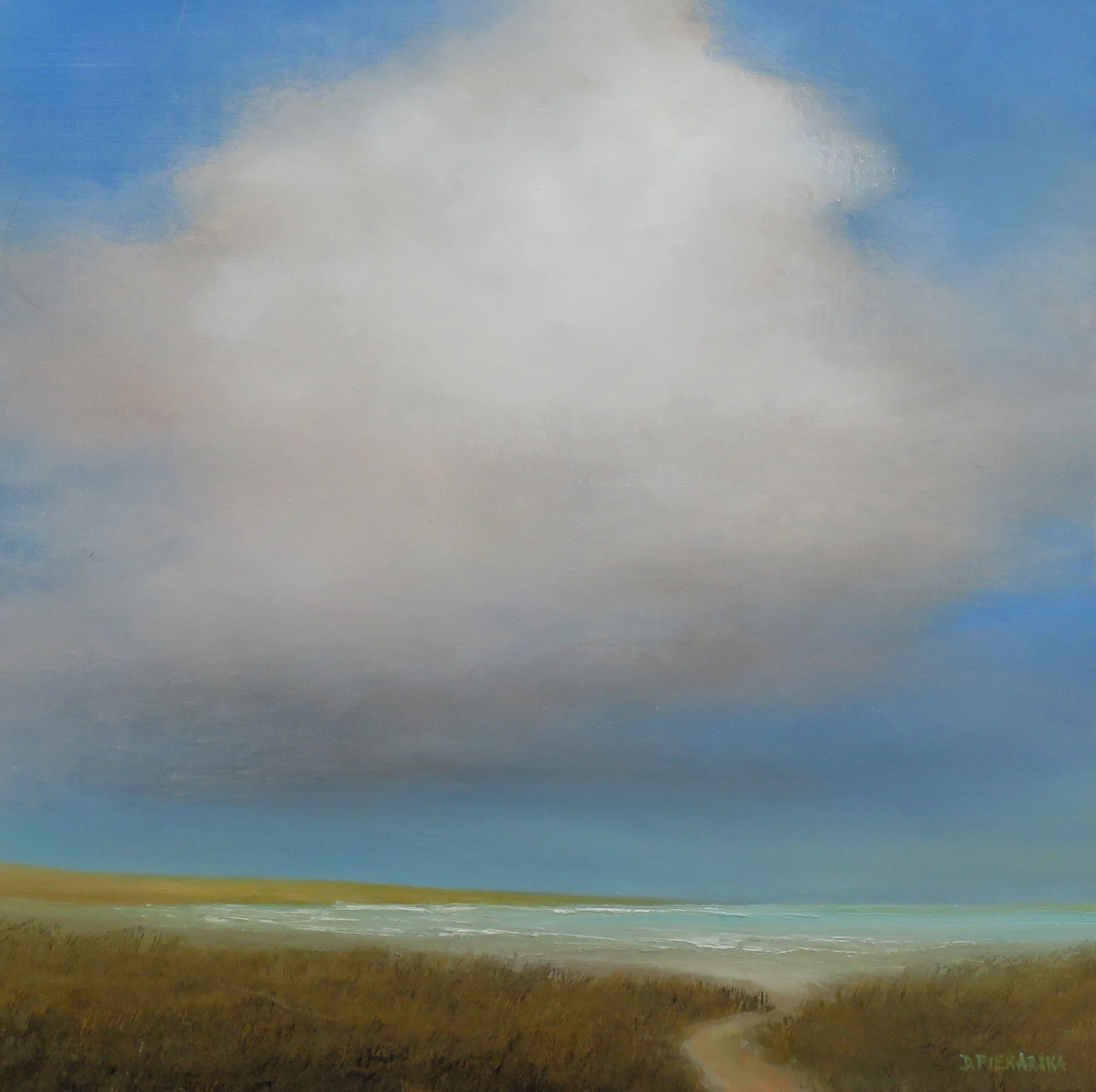 First Day of Spring, 2026, 40x40cm, oil on canvas