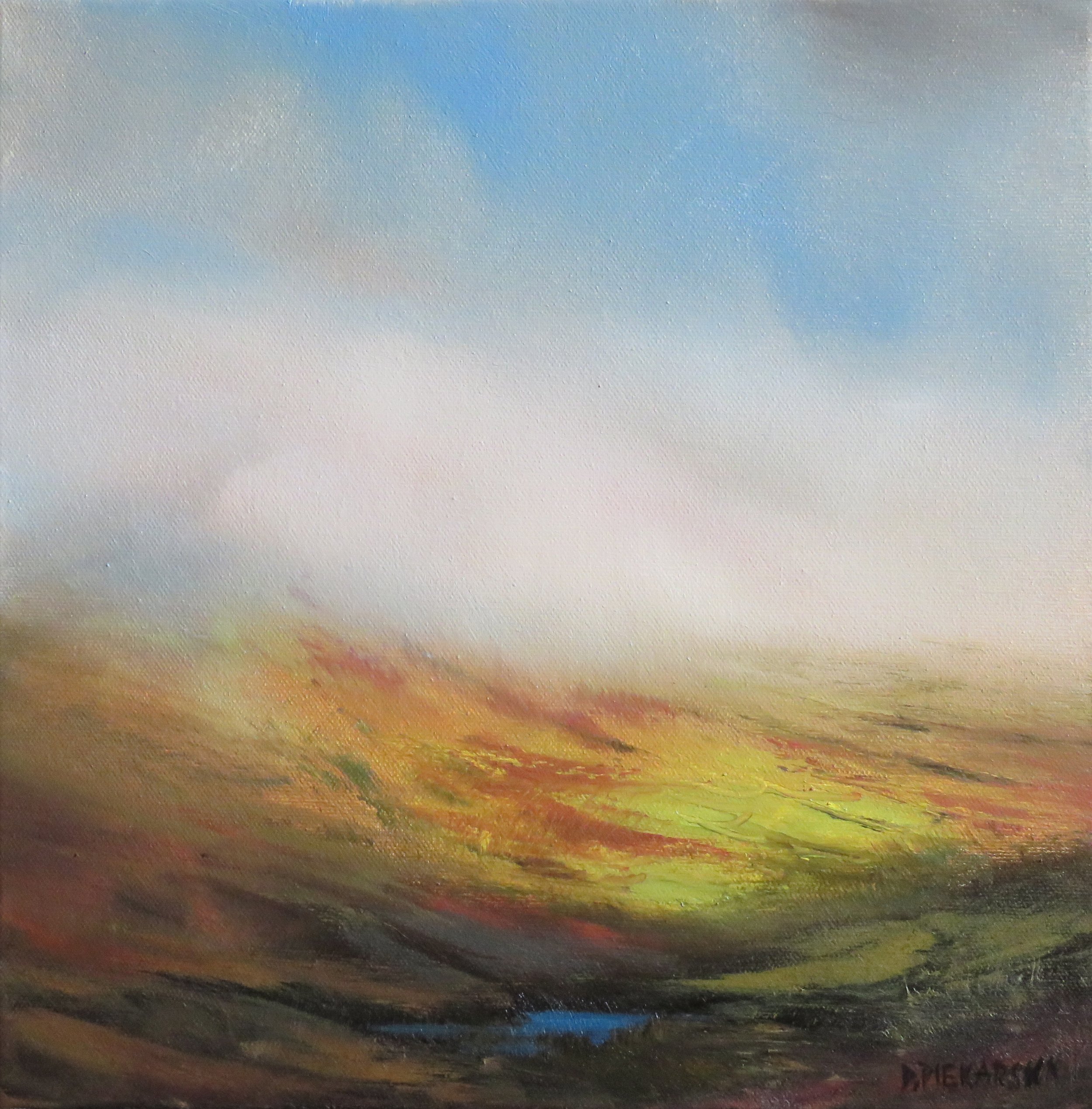 Spring is Coming, 2024, 30x30cm, oil on canvas (private collection)