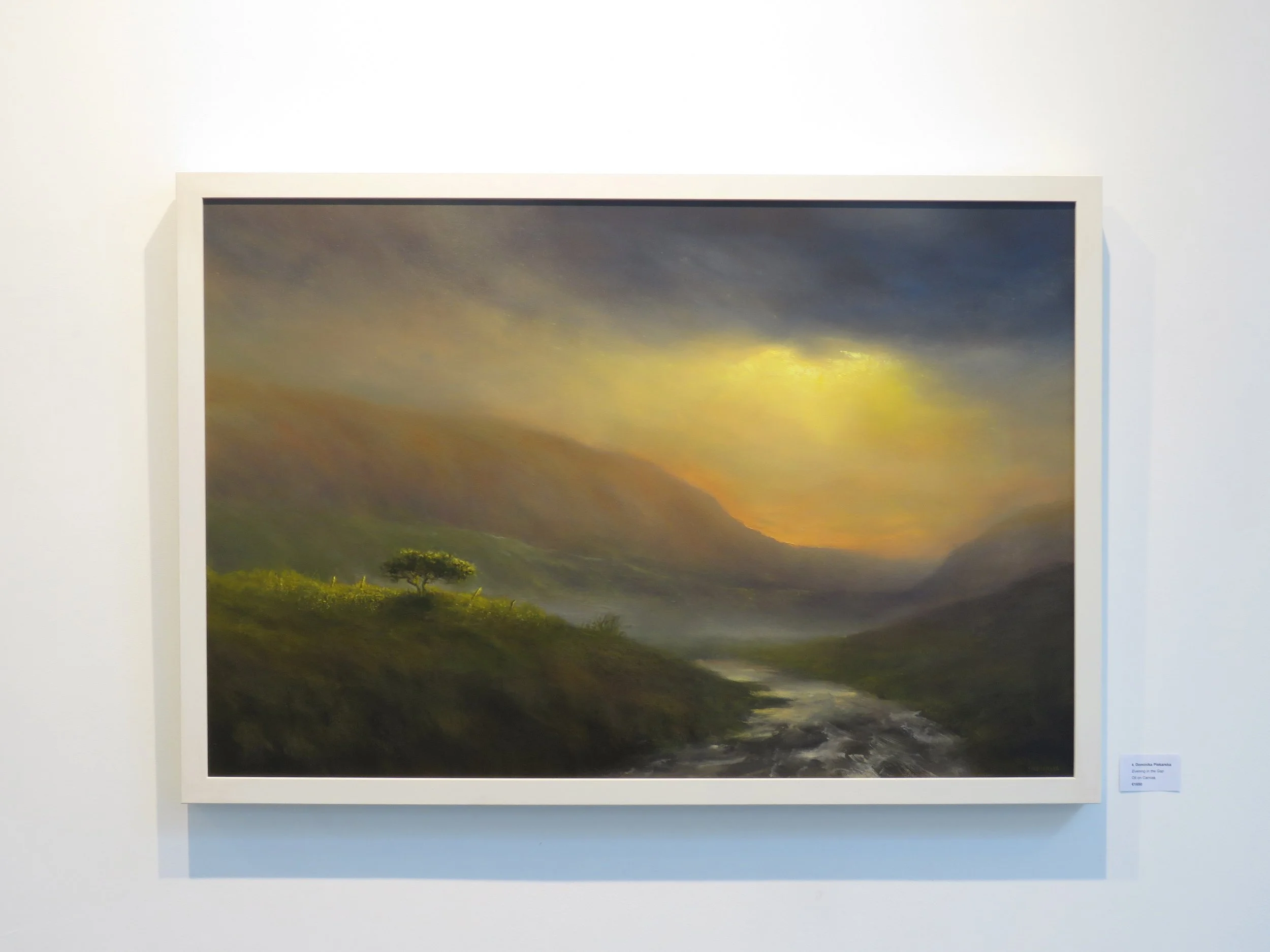 Evening in the Gap, 2025, 70x90cm, oil on canvas (private collection)