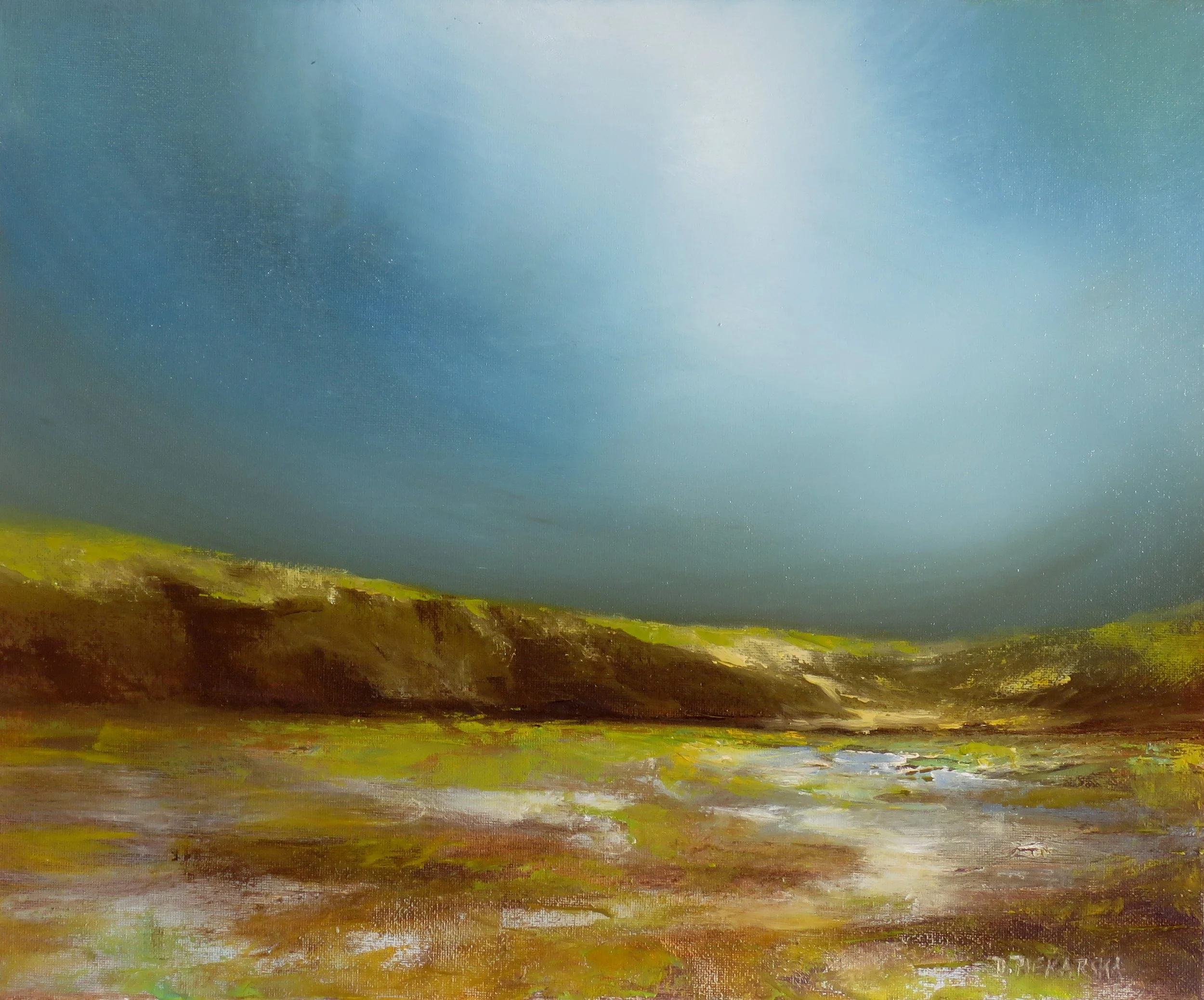 Spring in the Bog, 2025, 24x30cm, oil on canvas