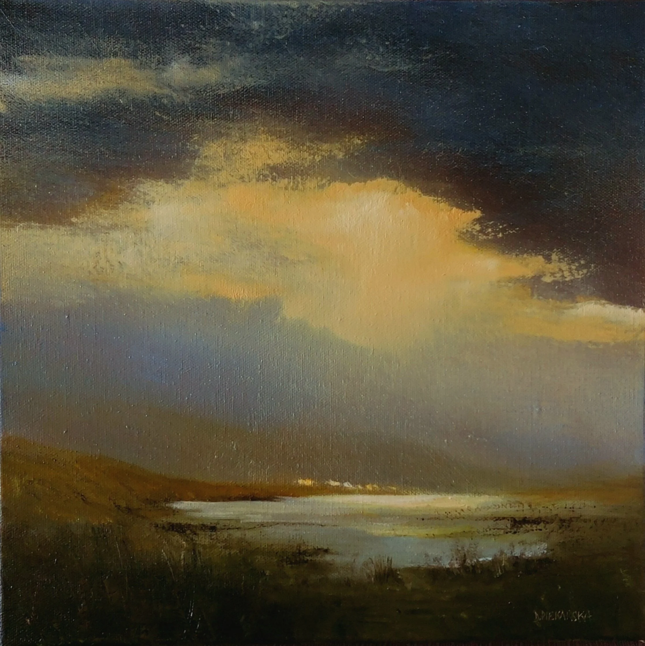 Morning Light, 2024, 30x30cm, oil on canvas (private collection)