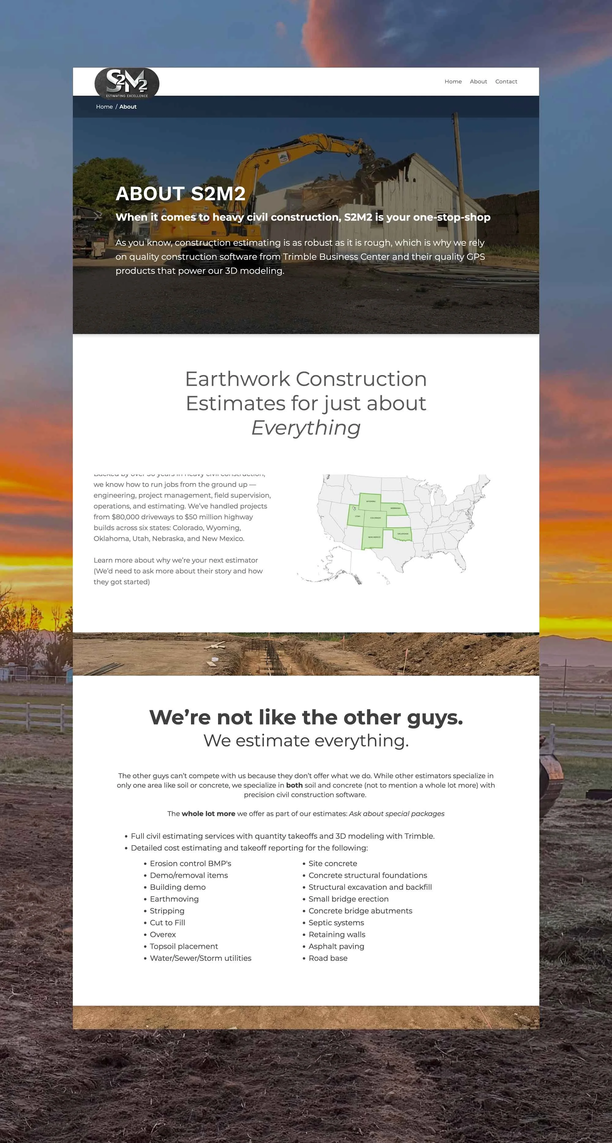 S2M2 Corp Website About page