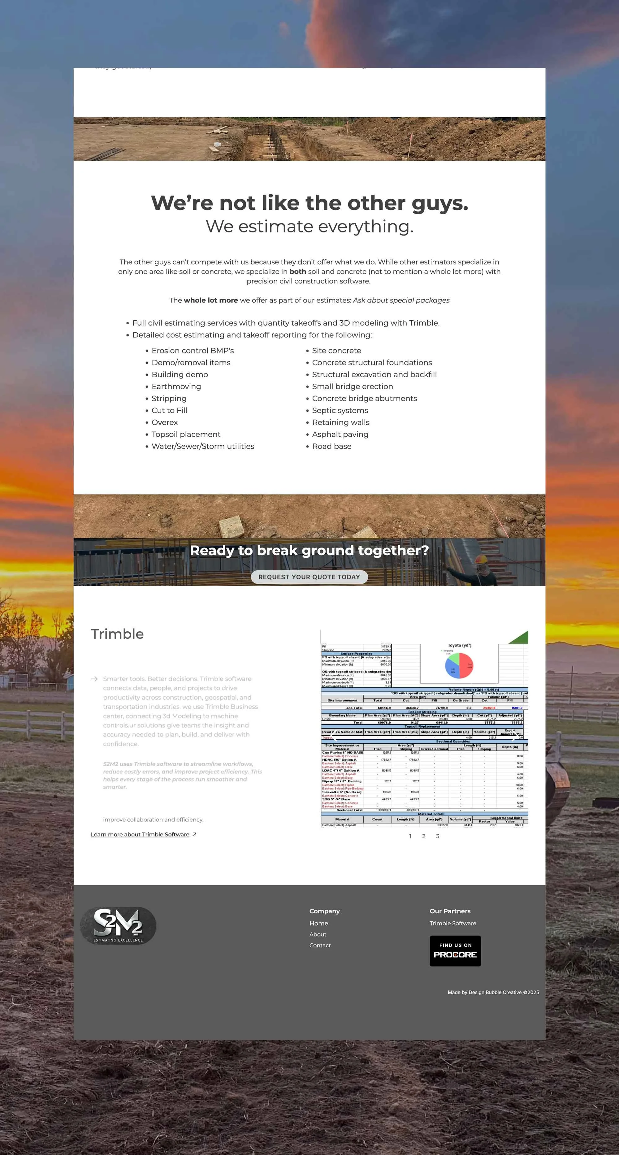 S2M2 Corp Website About Continued