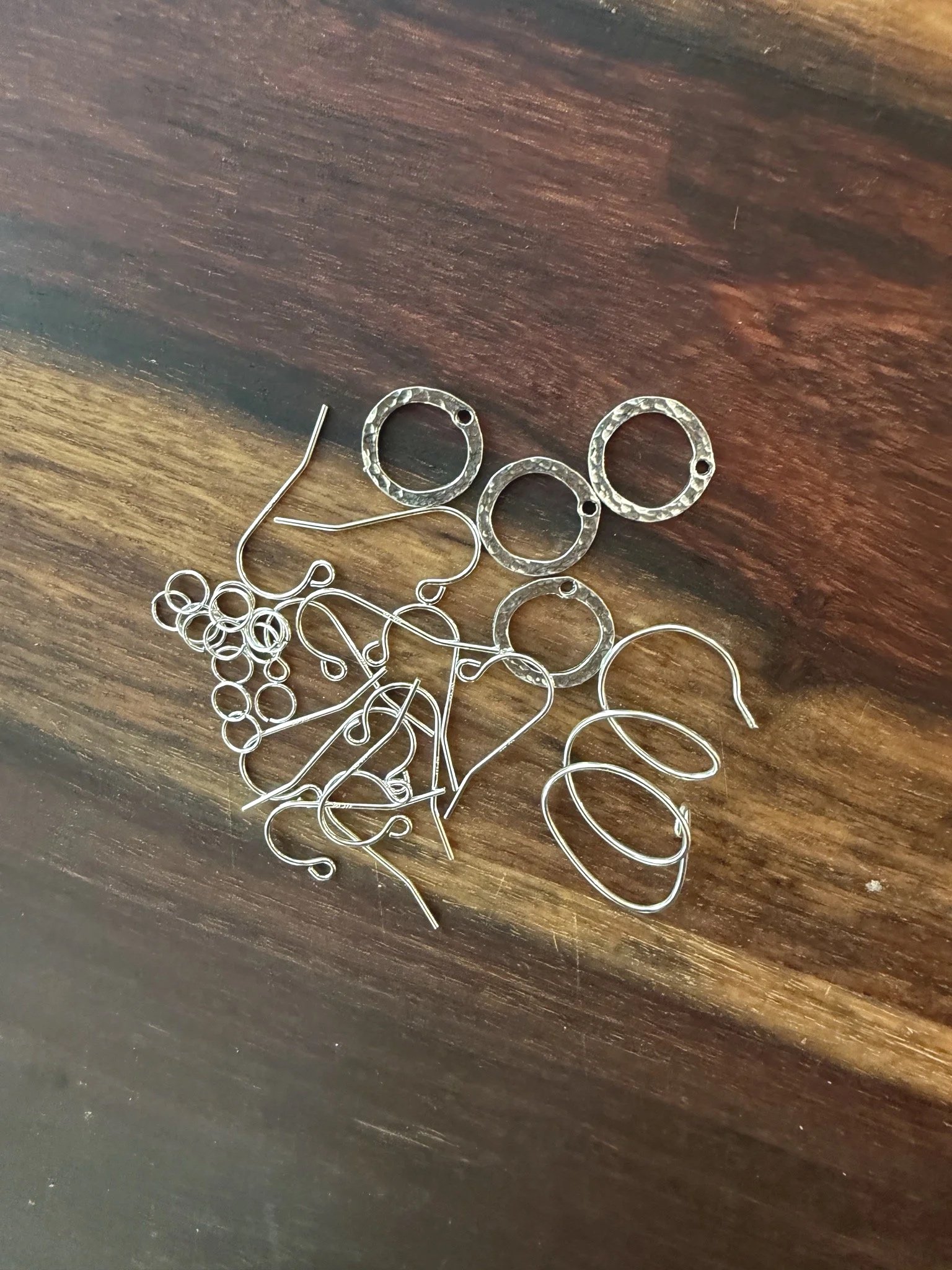 .925 sterling silver findings used in Landmade Co. leather earrings