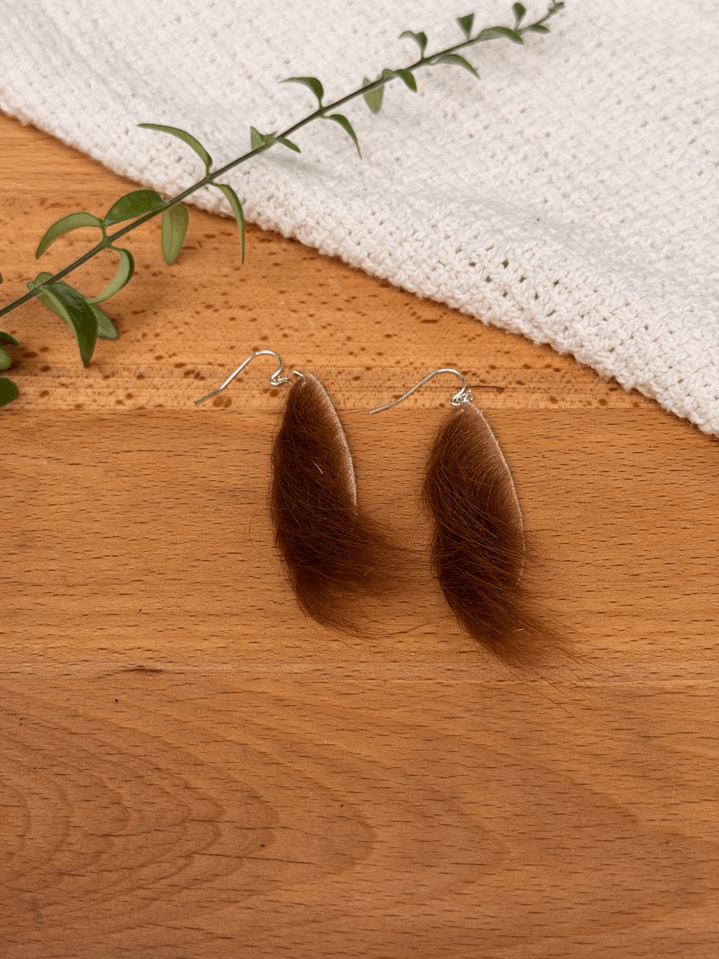 Wispy Teardrop Earrings