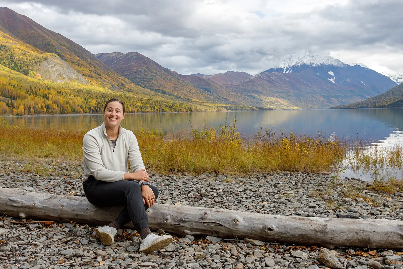 Physical Therapist and coach Sam Fox in alaska