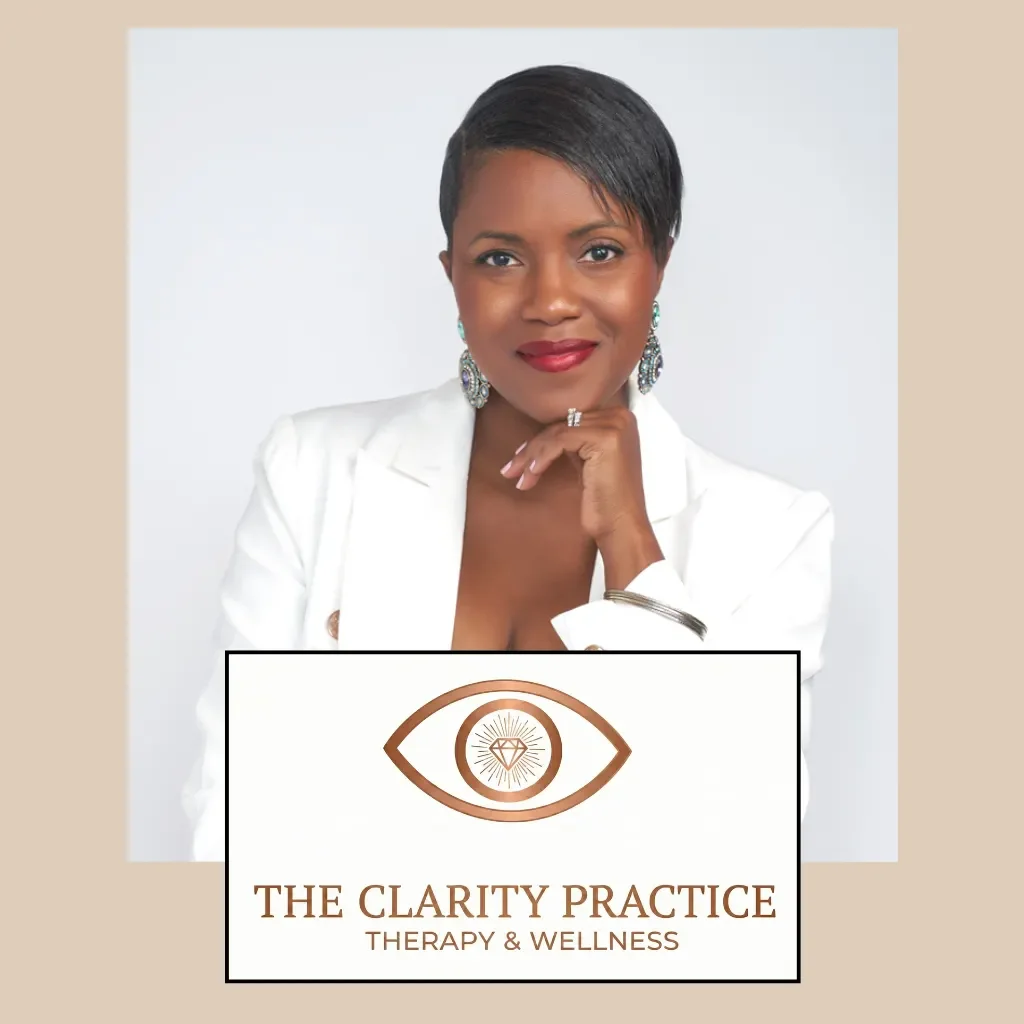 The Clarity Practice Therapy and Wellness. Yovanna Madhere, LMSW, providing specialized online therapy for high-functioning professional women in Atlanta, Savannah, Augusta, Georgia, Fairfax County, Alexandria, Richmond, Virginia, and Washington DC.