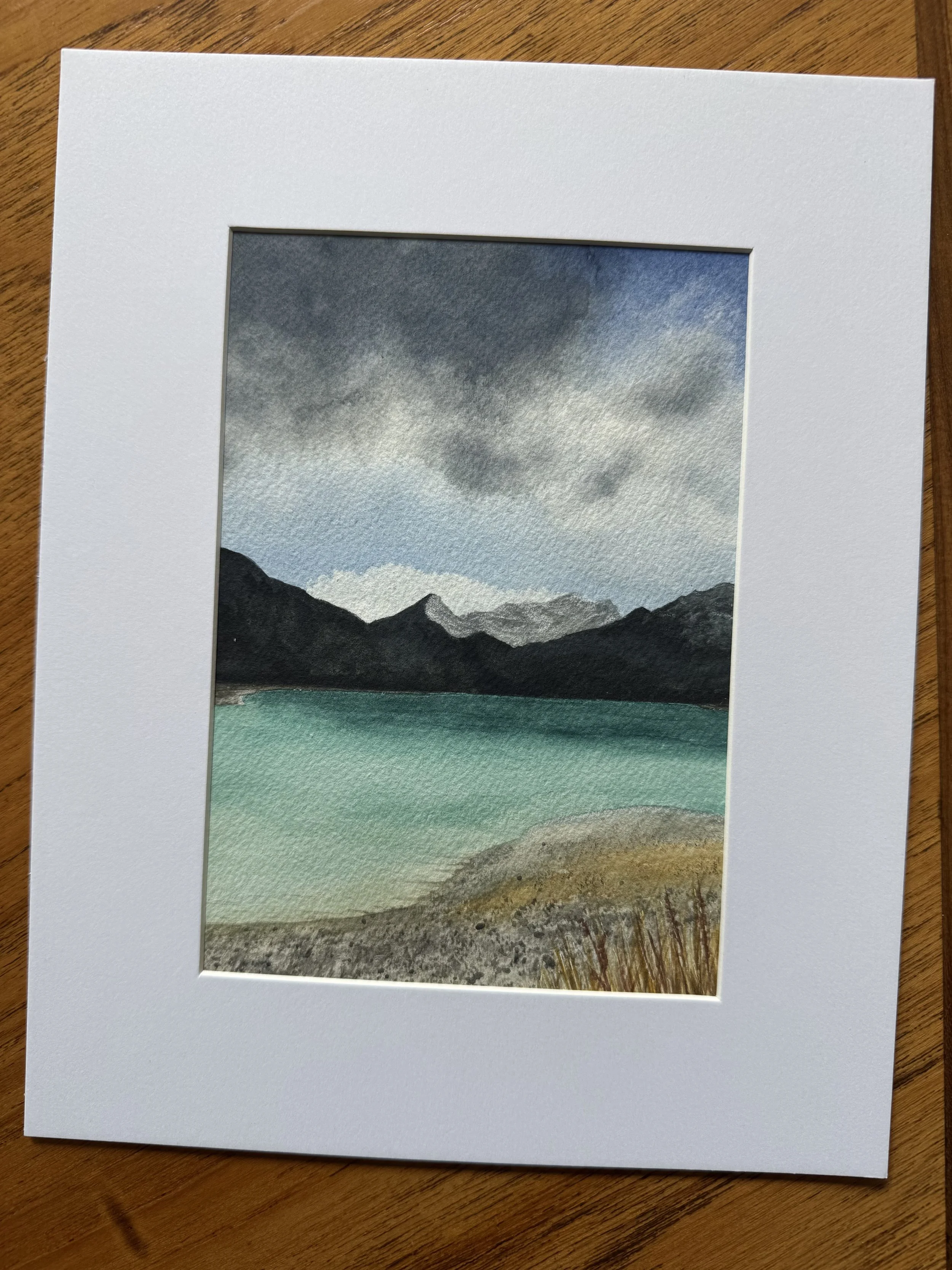 Moody Sky Over Barrier Lake in Kananaskis