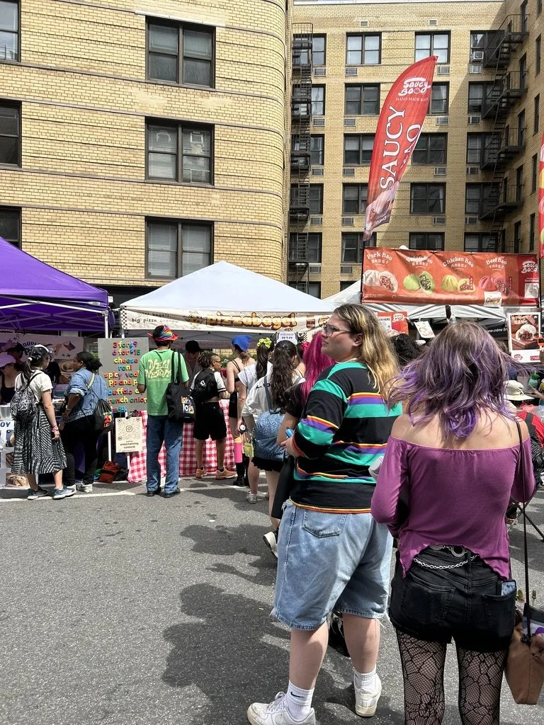 Long lines at Pride NYC 2025! We'll be back in 2026...