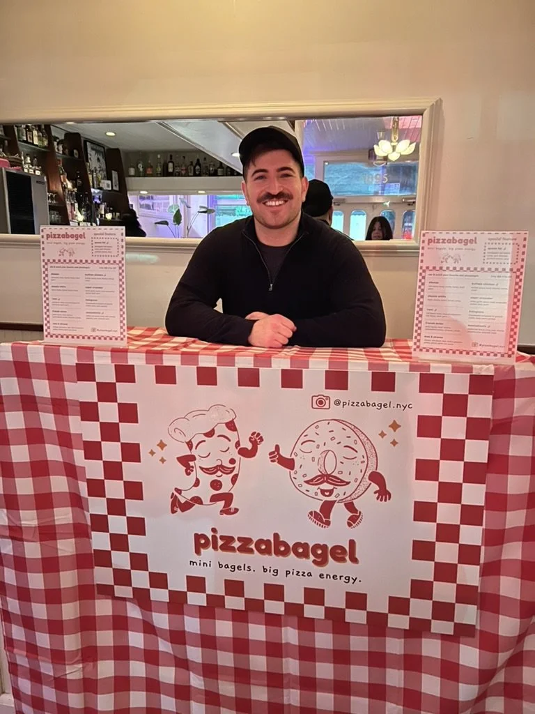 The scene at our first ever popup!