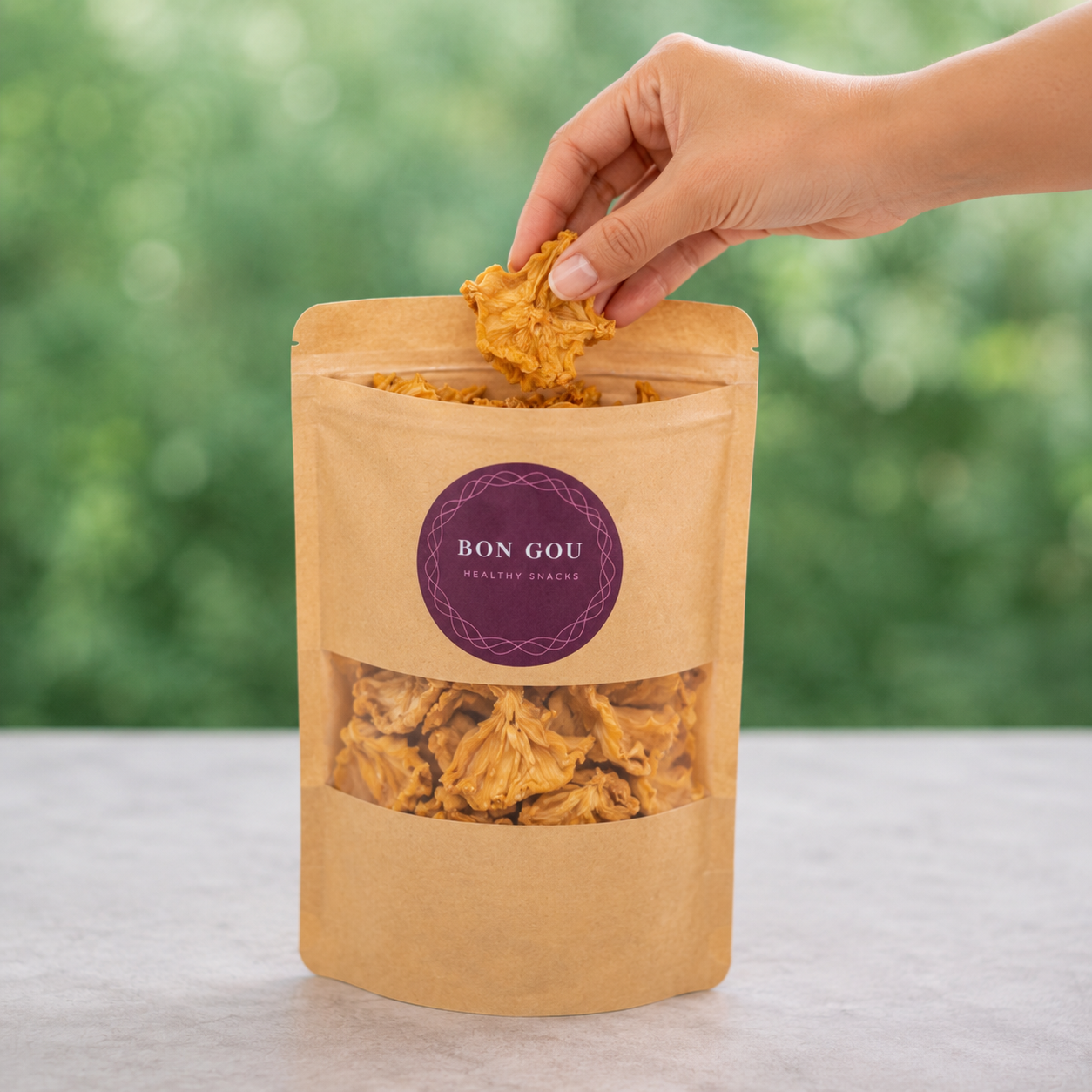 Snack directo desde la bolsa