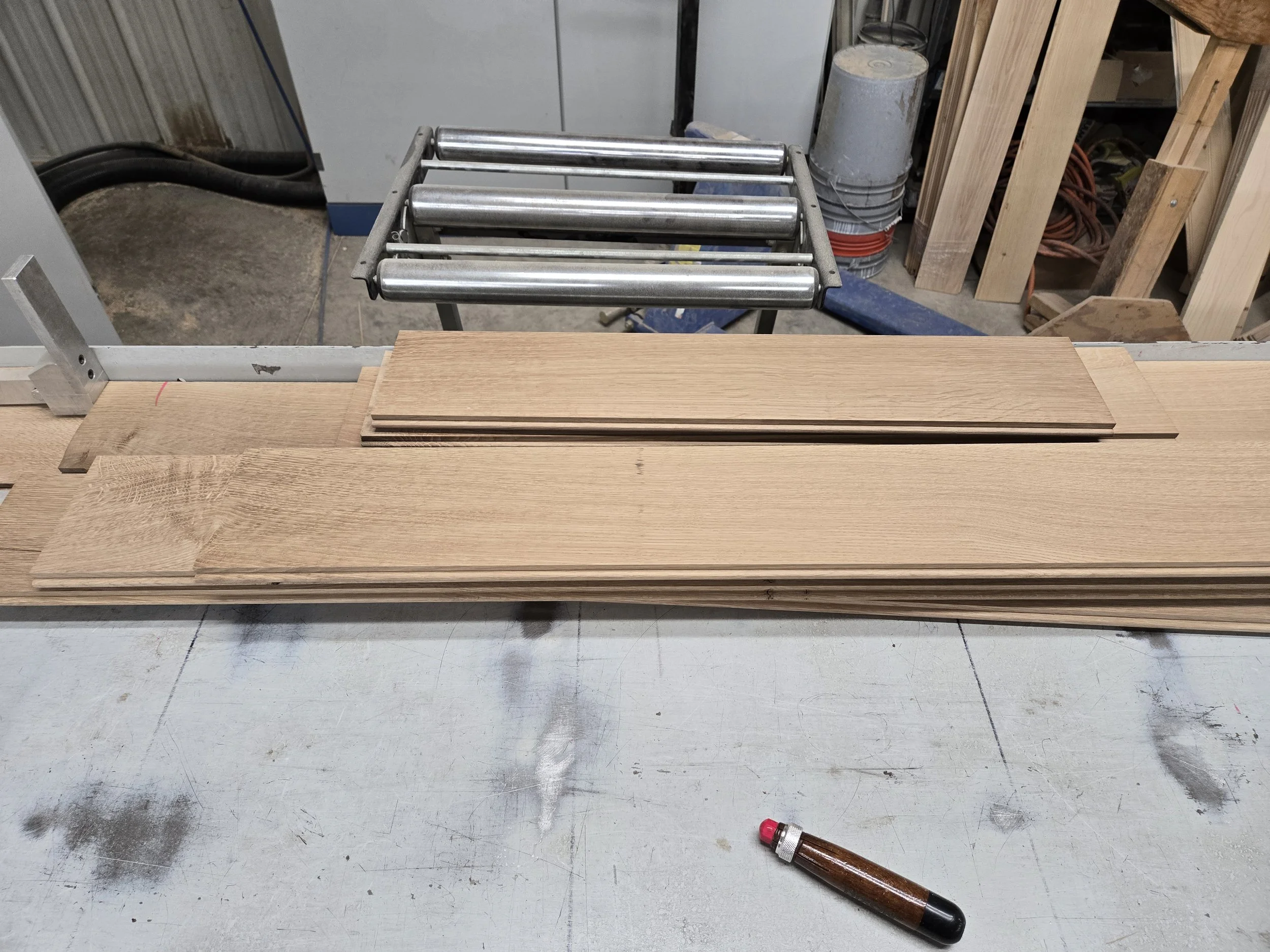 Rustic Rift and Quartered 5 inch White Oak