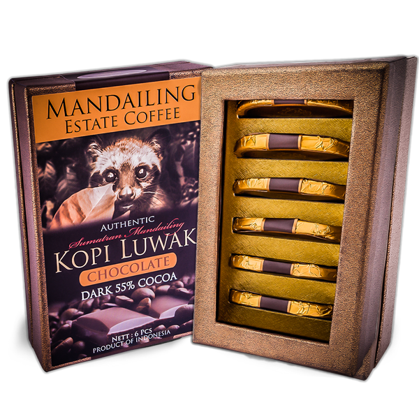 Pure Kopi luwak Dark Chocolate