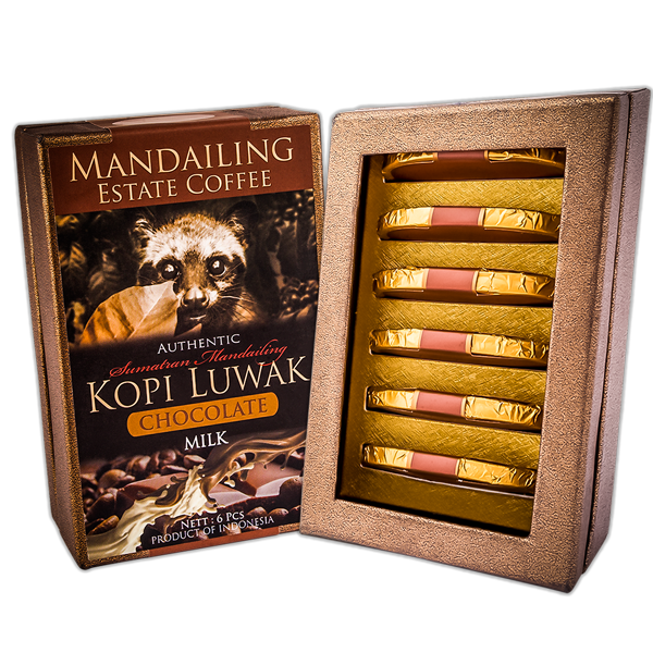 Pure Kopi luwak Milk Chocolate