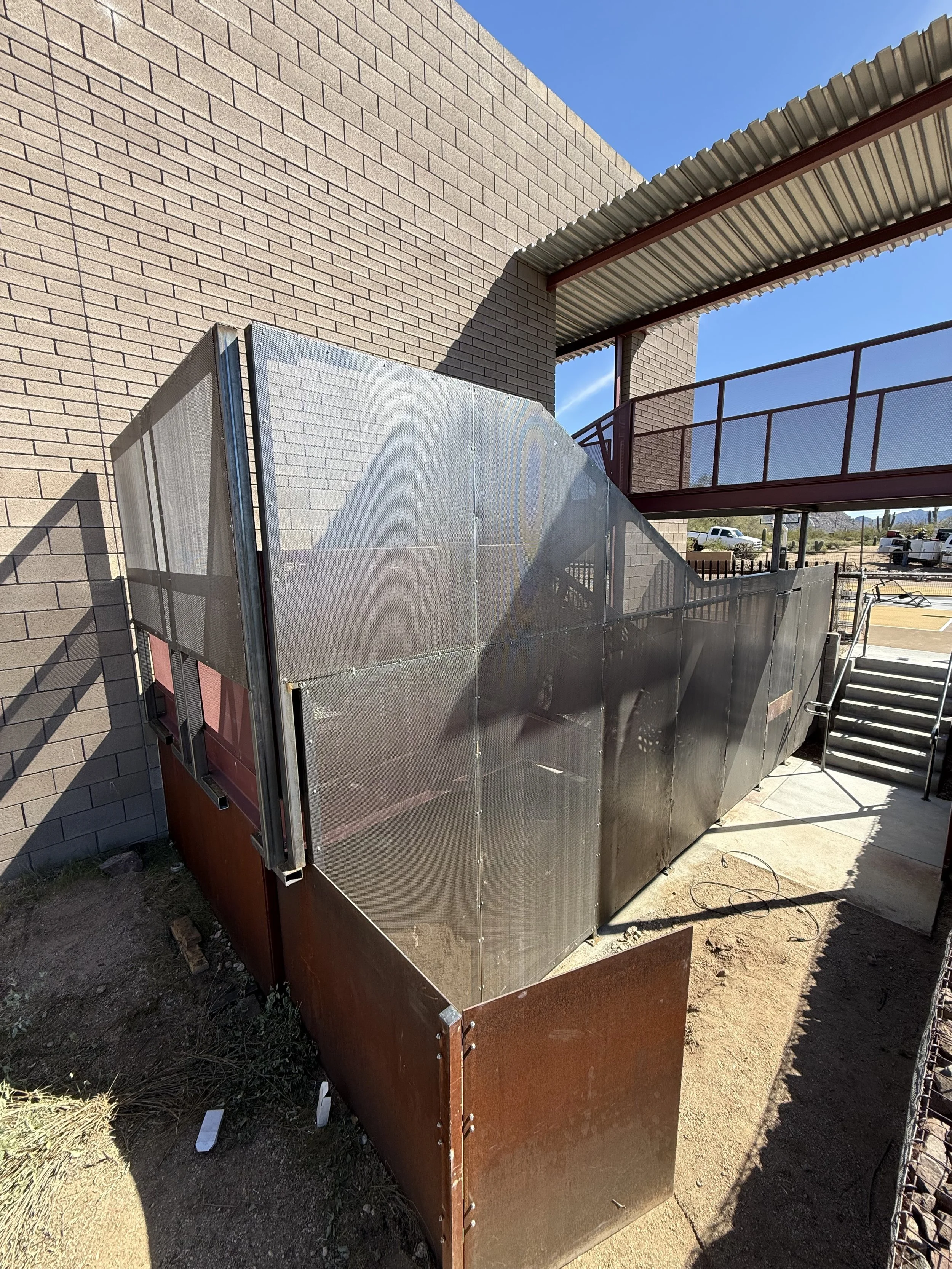 Dream city stair enslosure