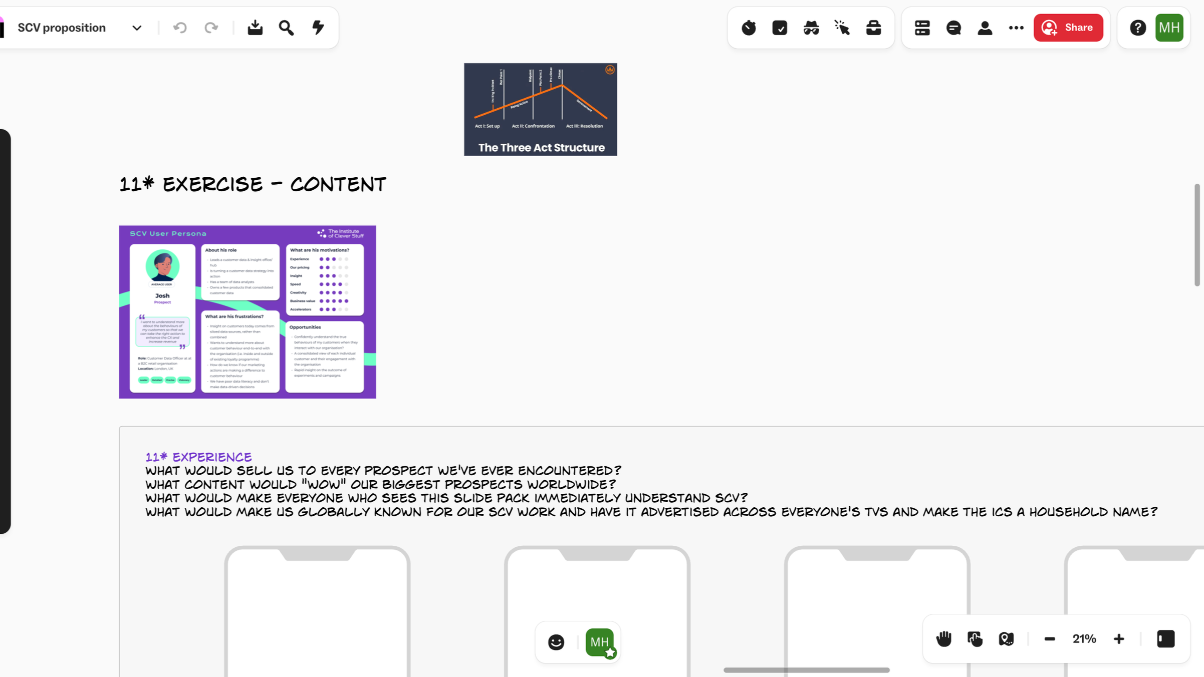 4. Content (11* exercise)