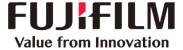Fujifilm logo with the slogan 'Value from Innovation'
