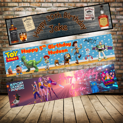 Personalised Banners