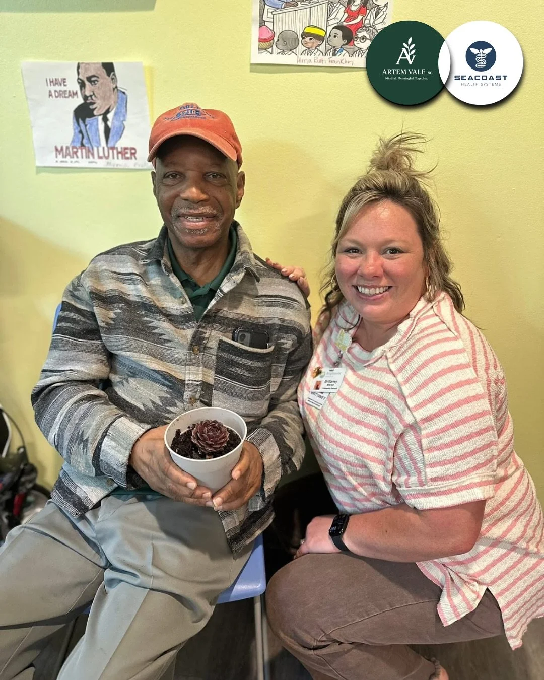 Gardening tip of the day: add water, sunlight, and a whole lot of smiles. 😊

Thank you, @brightmoorhospice, for helping us grow Moments That Matter! 🤍

#ArtemVale #MindfulMeaningfulTogehter #MomentsThatMatter