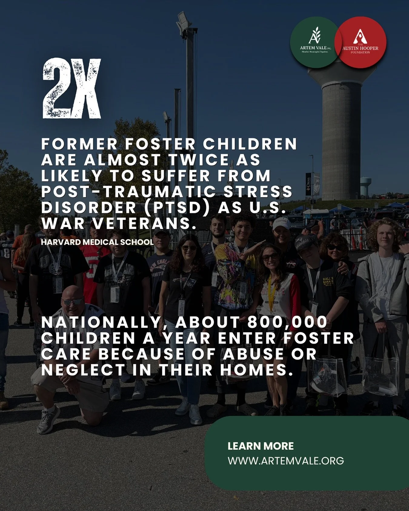 This isn&rsquo;t just data. This is real life for hundreds of thousands of children each year.

Through our program, Moments That Matter, and partnerships like the @theaustinhooperfoundation, we create spaces where foster youth can feel seen, support