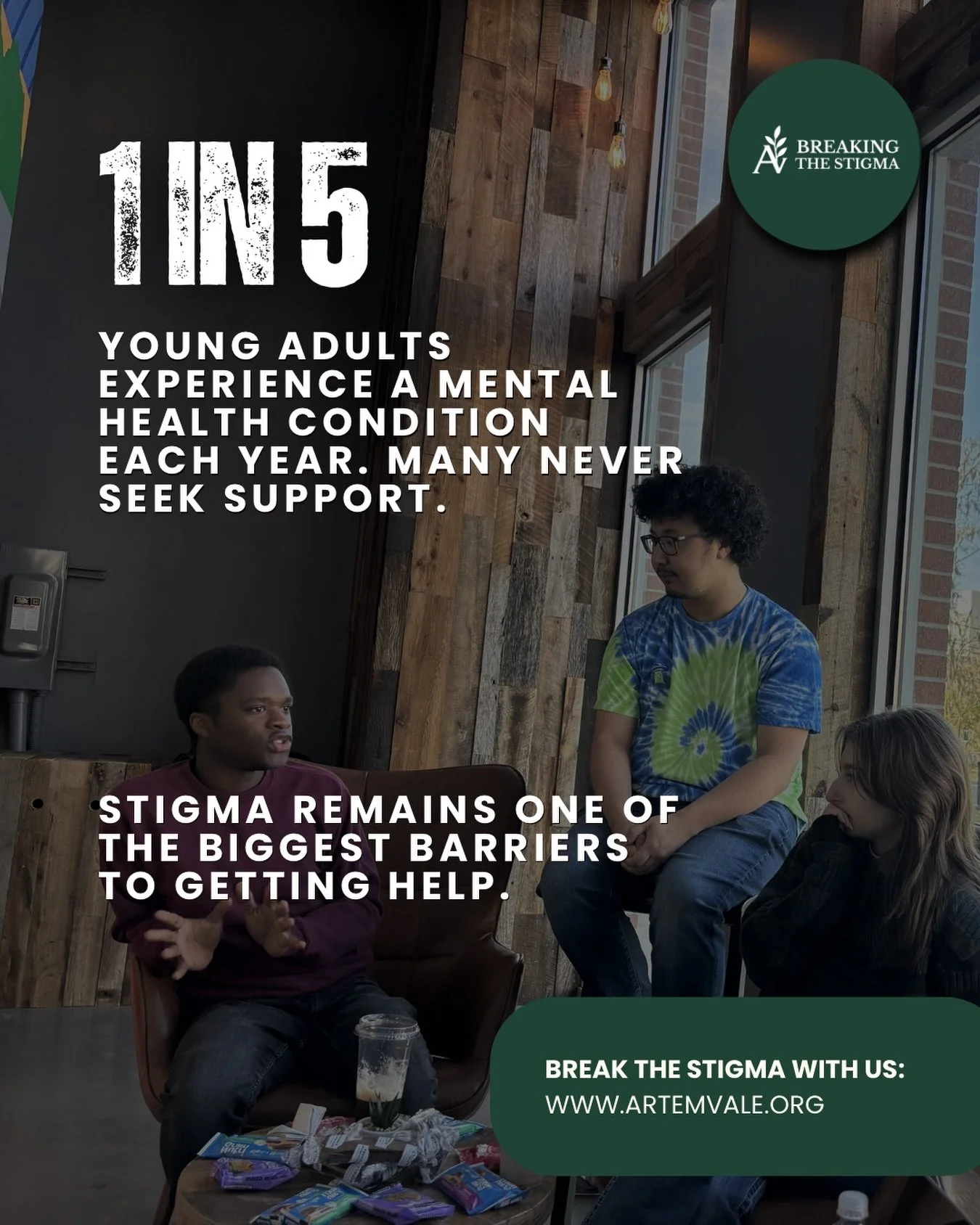 The reality is this: mental health challenges are common, but talking about them still isn&rsquo;t. 🧠

Not because help isn&rsquo;t available, but because stigma still stands in the way.

🌿 Through UnVALEd Minds, we&rsquo;re working to change that 