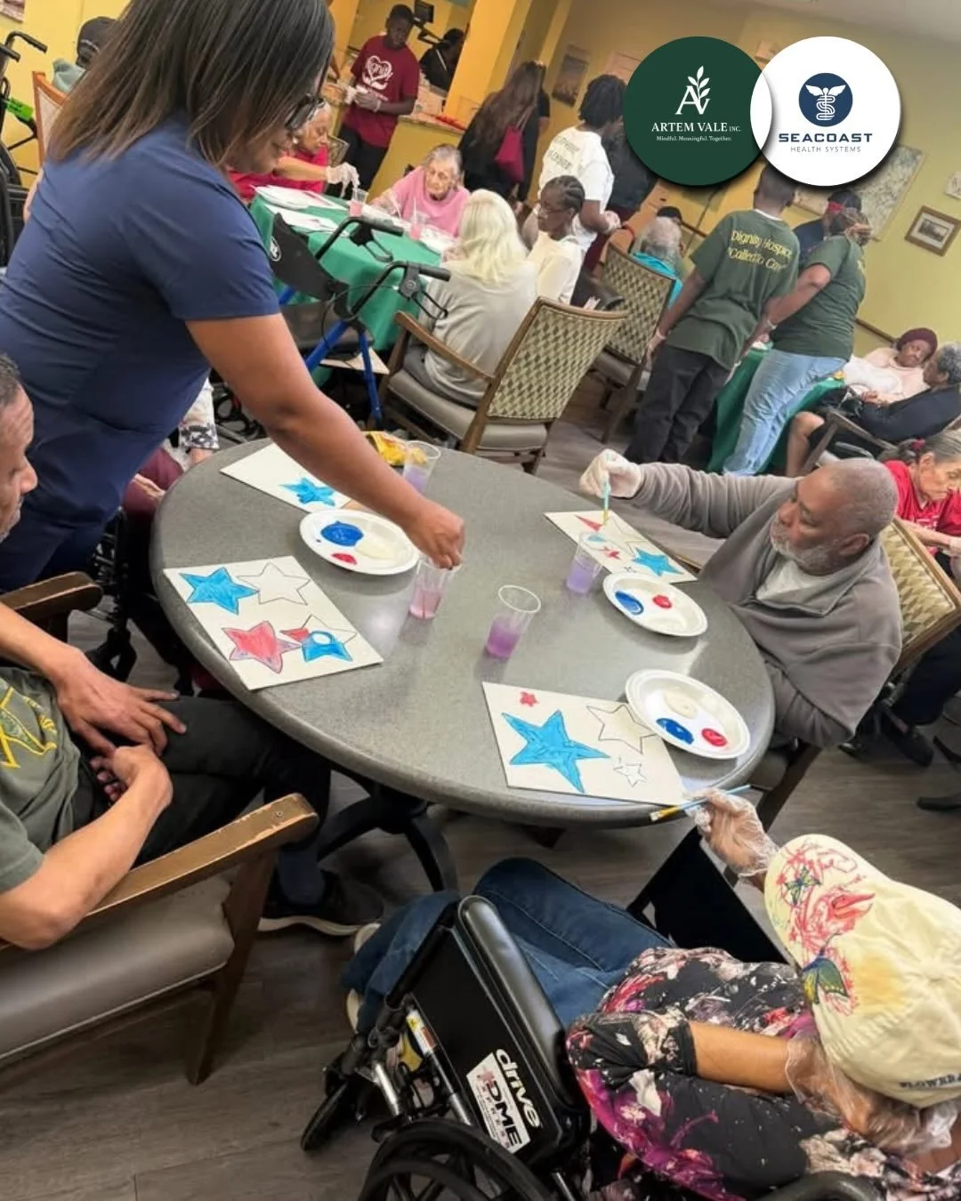 Art expression in anticipation for the summer holidays? You know it! ✨

Our memory care residents enjoyed some painting fun, connection and community this last week in celebration of the summer holidays. 

Interested in giving moments that matter tha