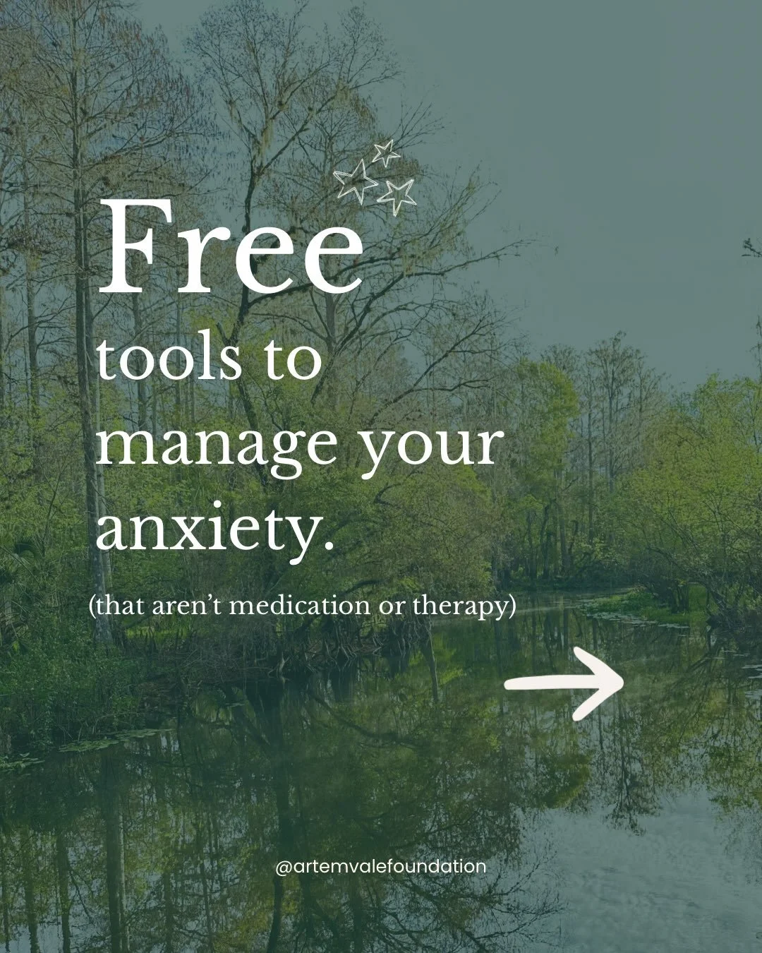Looking for ways to manage your anxiety? At Artem Vale we are all about making mental health more accessible and expanding access to tools for those who need them most. 

Whether you struggle with anxiety or not, these tools are a great place to star