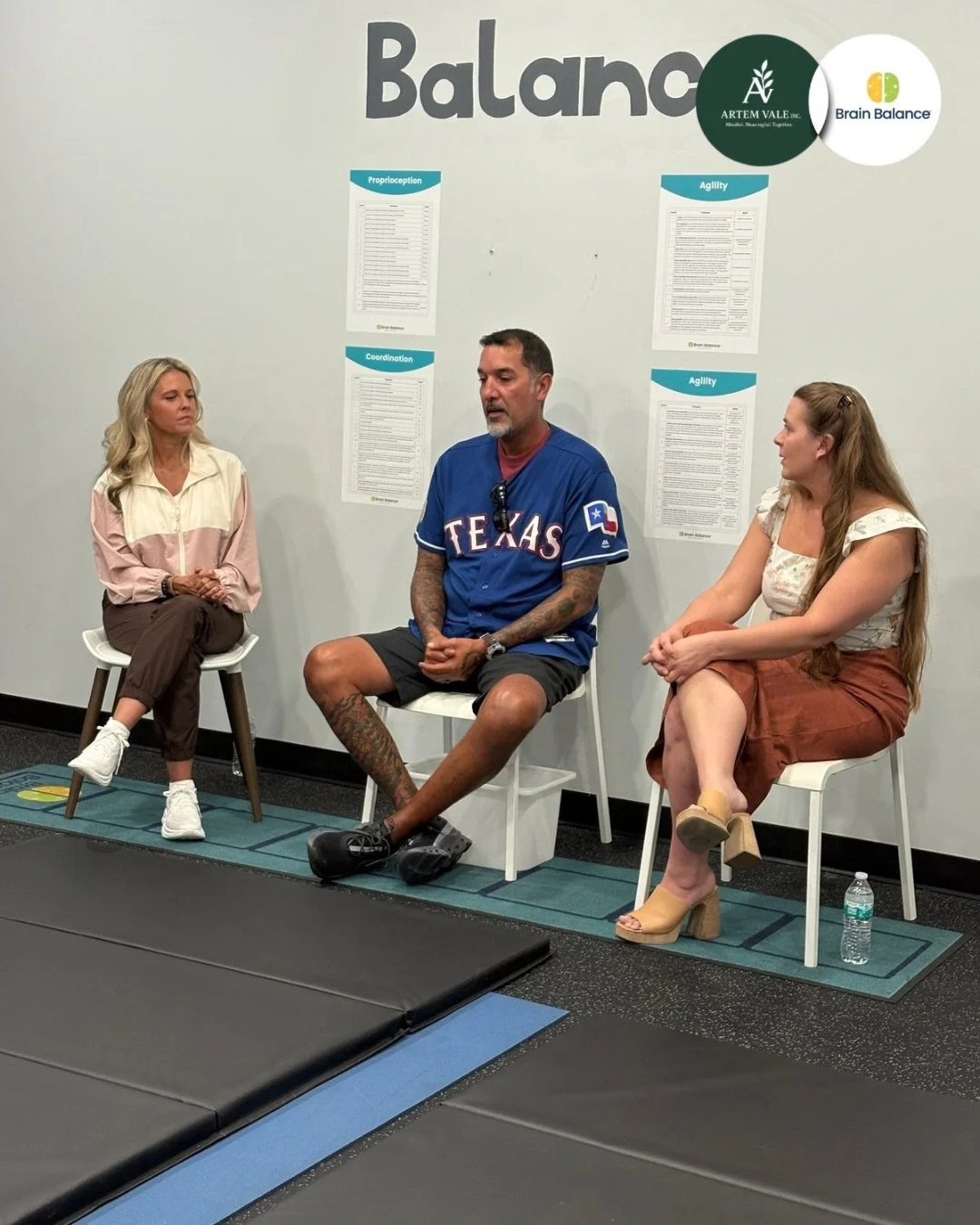 We had an incredible time hosting UnVALEd Minds: Stronger Than the School Year with Dallas Brain Balance! 🧠

Families learned about the unique mental wellness toolkits of our special guests, @cheri4bech and former MLB player Mike Adams, while partic