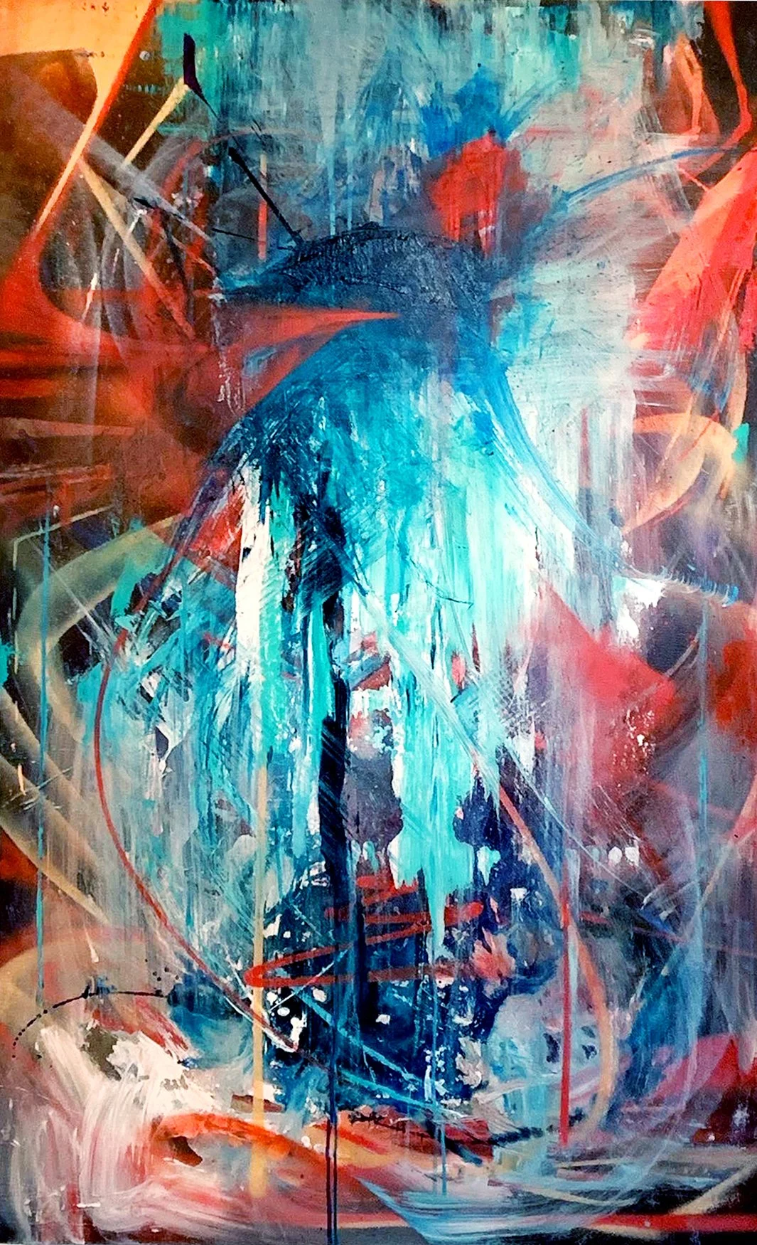 Abstract Hummingbird