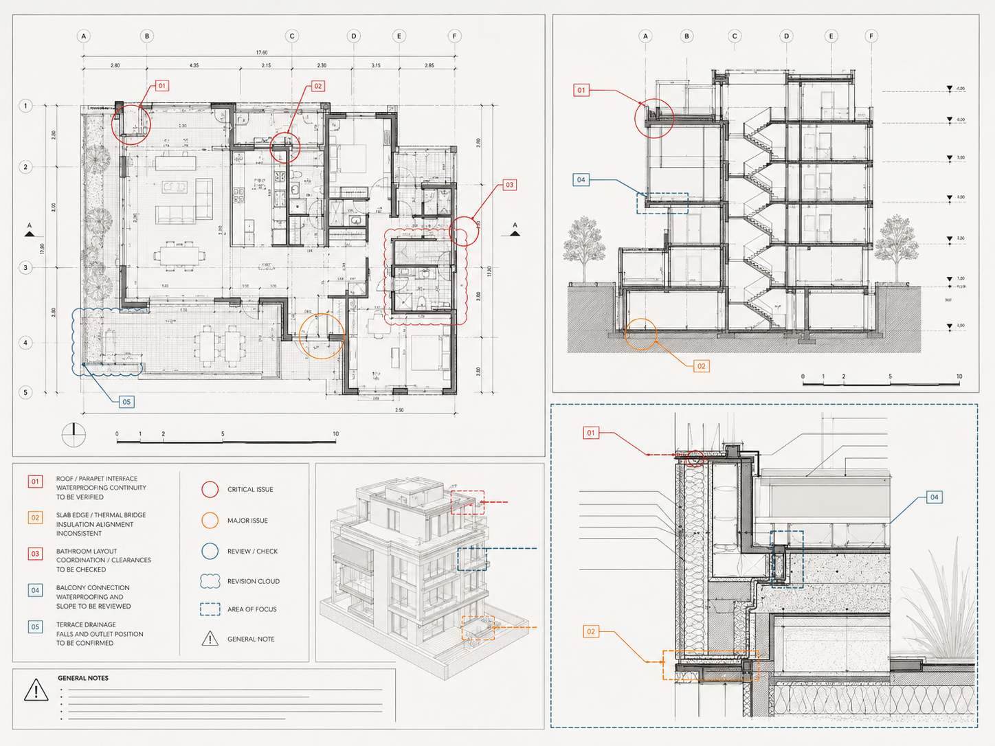 Revisión Técnica de Proyecto 1-100 m²